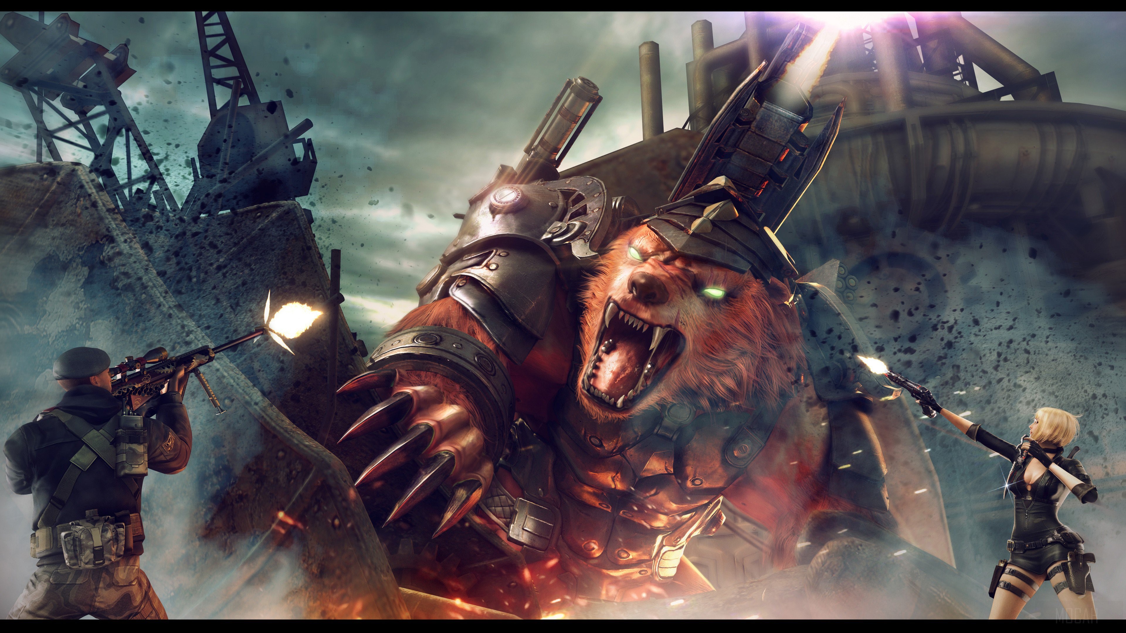 Crossfire China Gods HD Wallpaper
