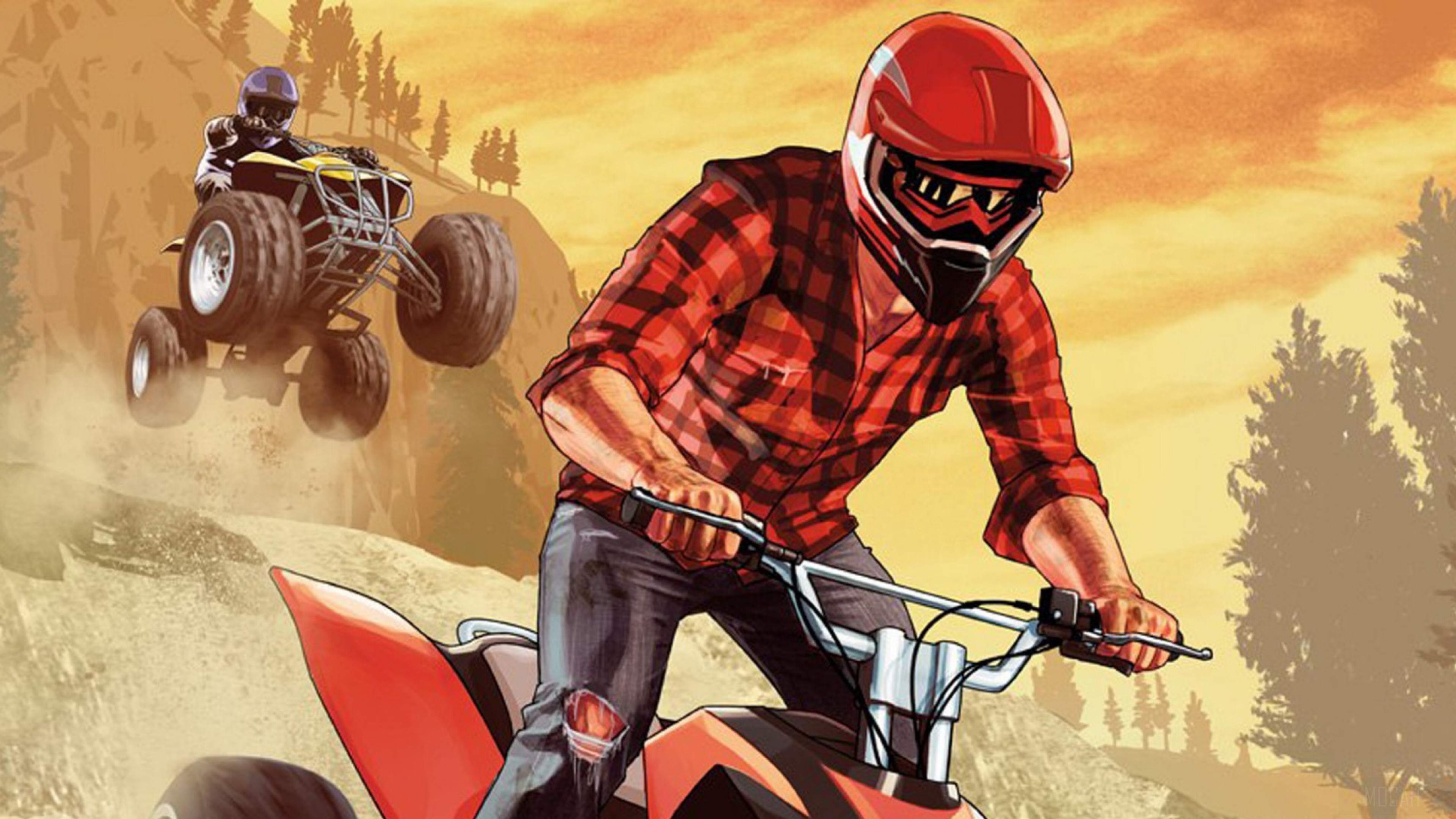 GTA Online ATV Race 4K HD Wallpaper
