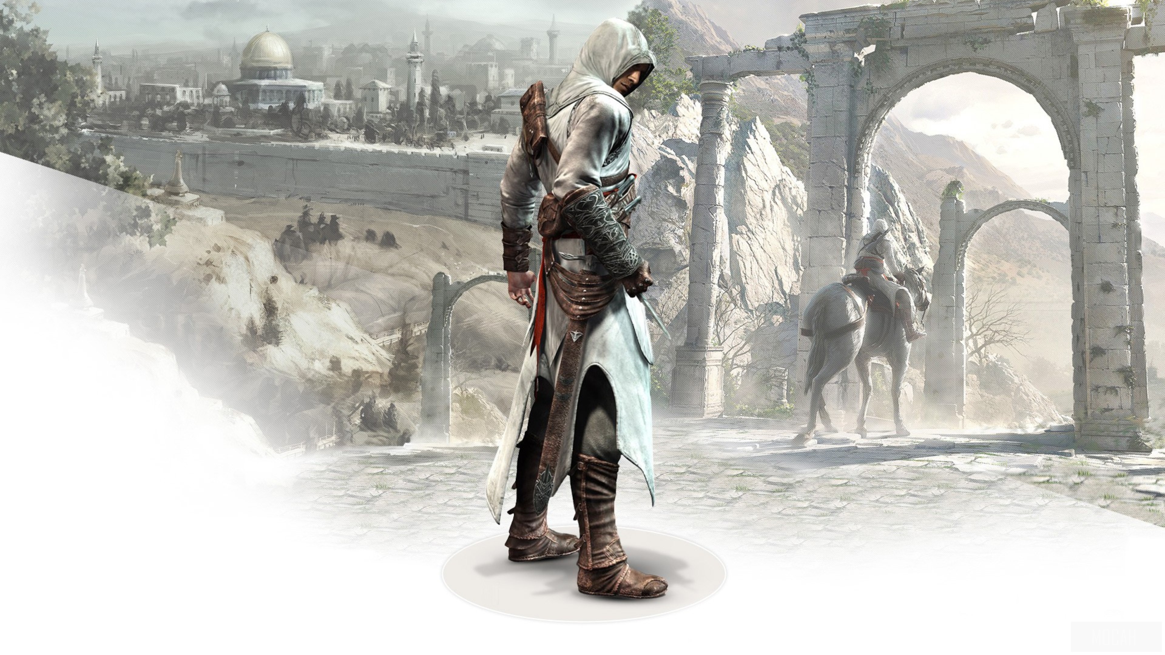 Altair from Assassin's Creed in Jerusalem 4K HD Wallpaper