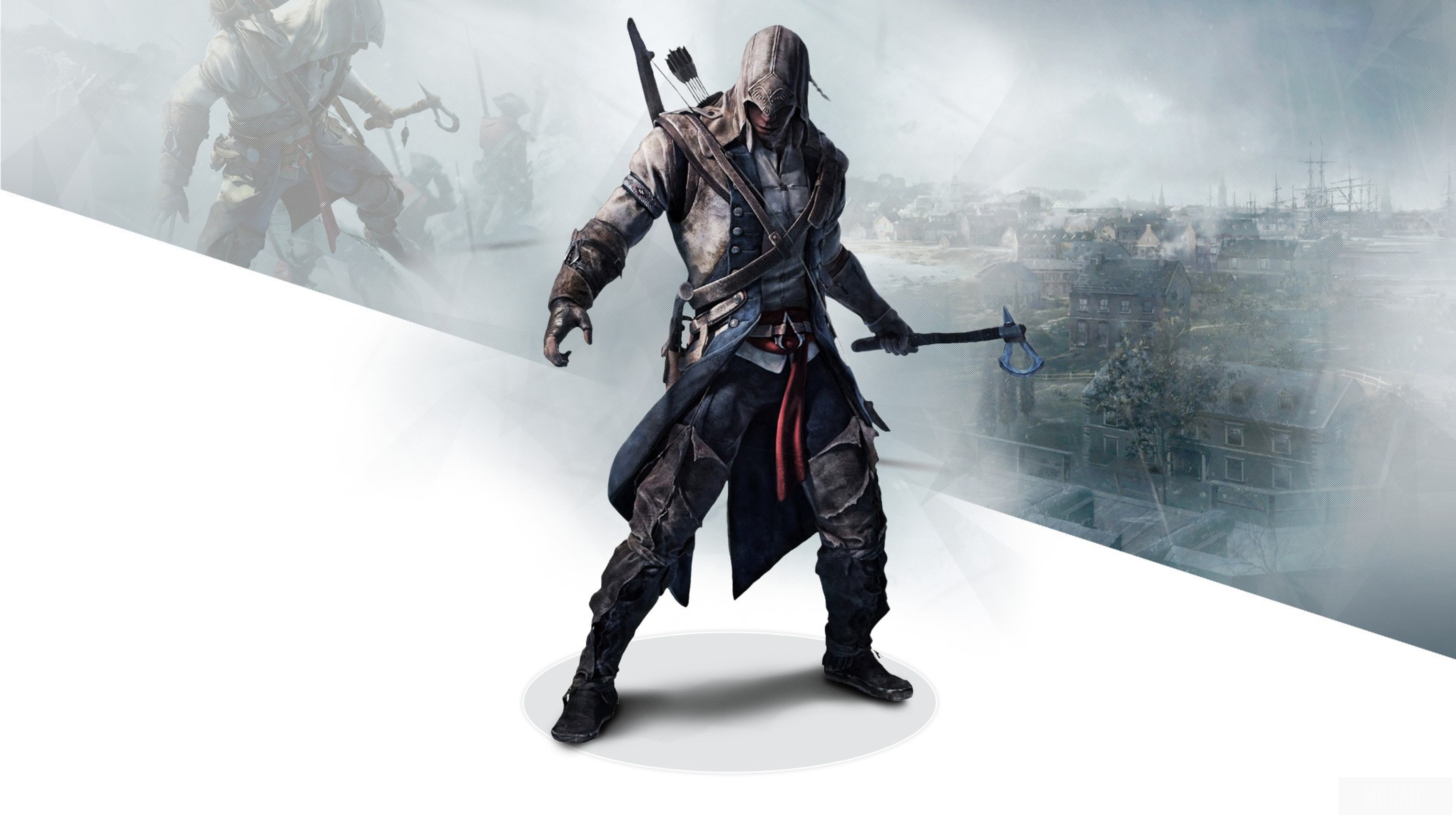 Connor Kenway from Assassin's Creed III 4K HD Wallpaper