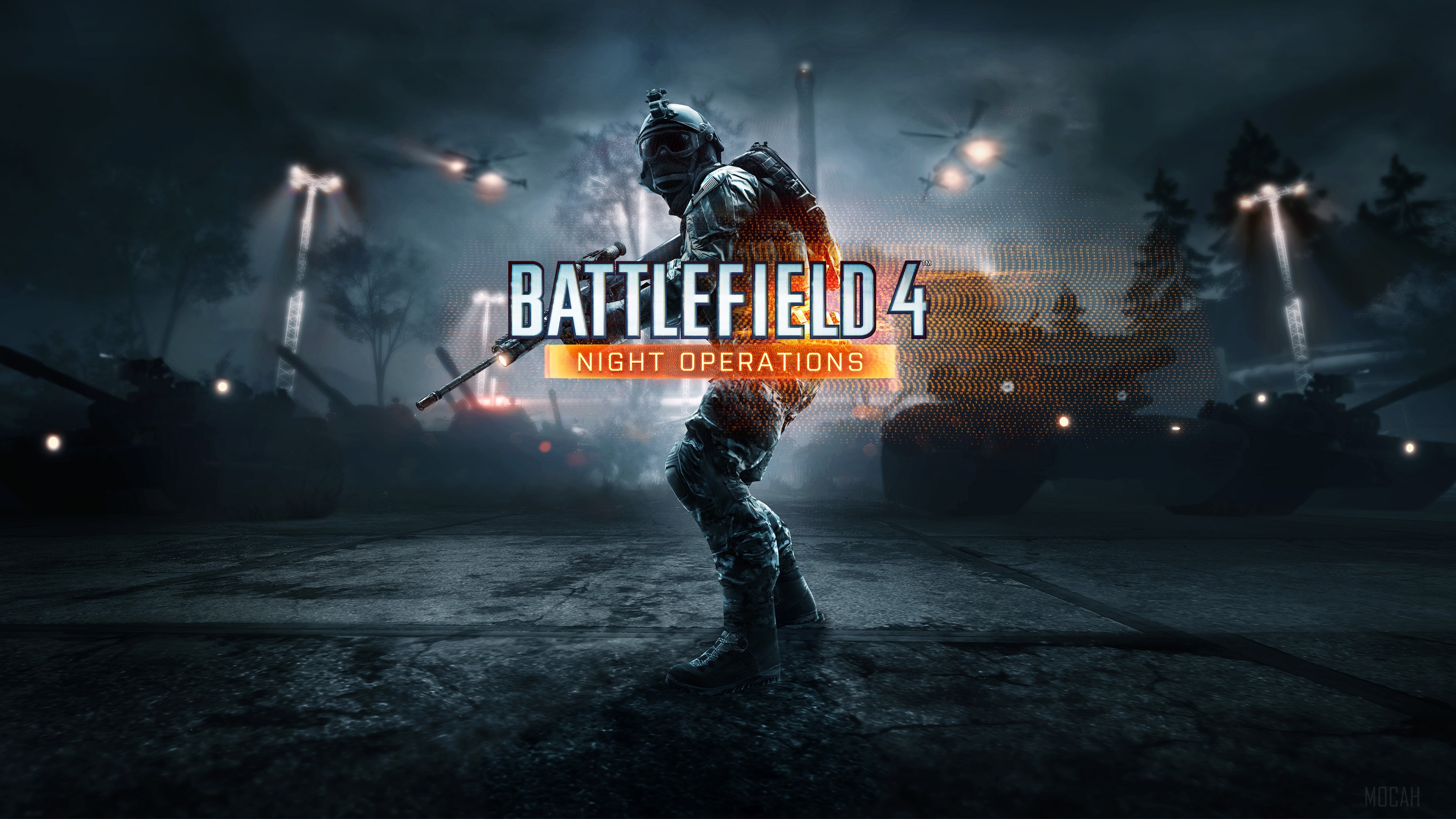 Battlefield 4 Night Operations 4K HD Wallpaper