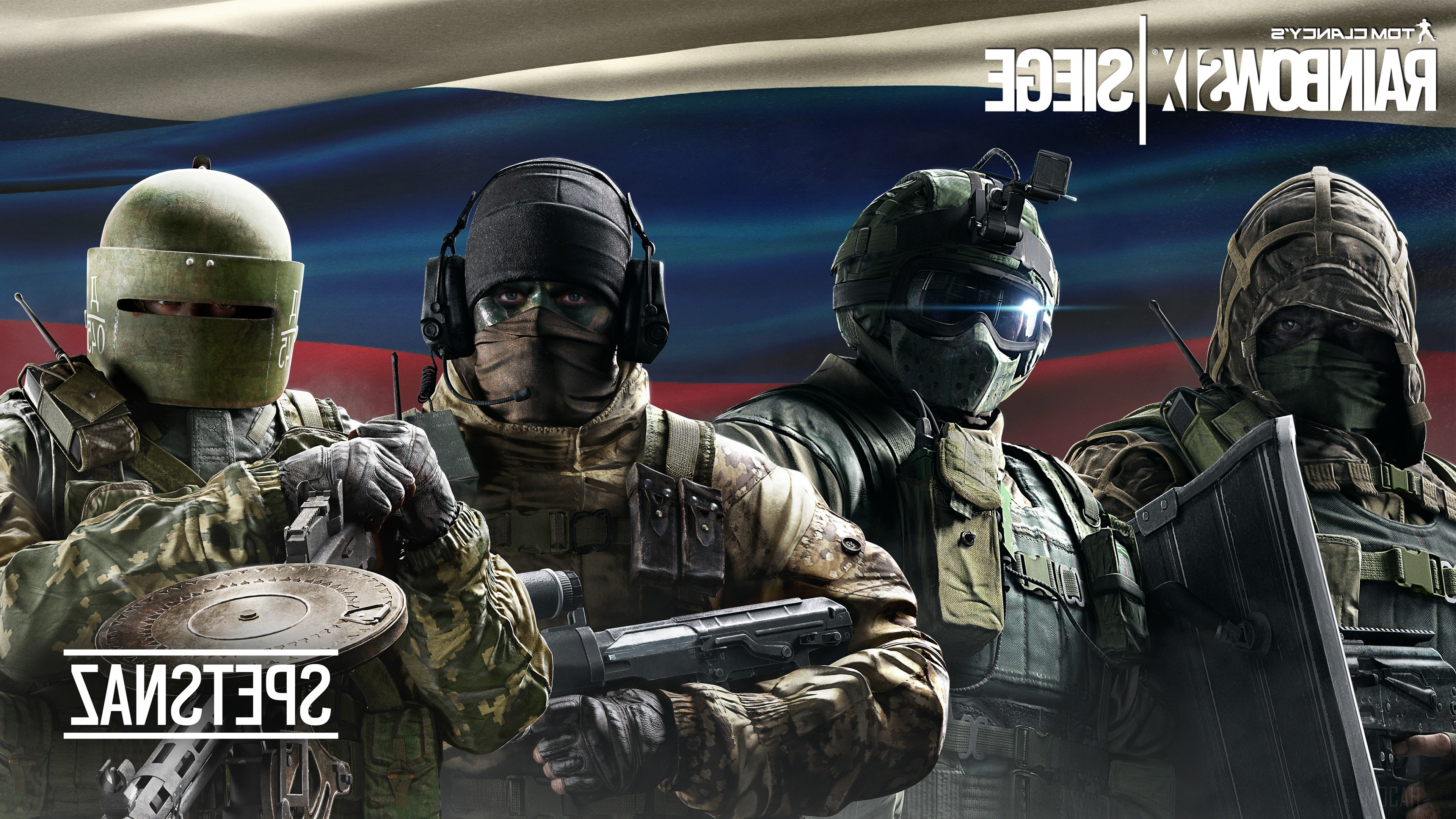 Tom Clancy's Rainbow Six Siege Spetsnaz 4K HD Wallpaper