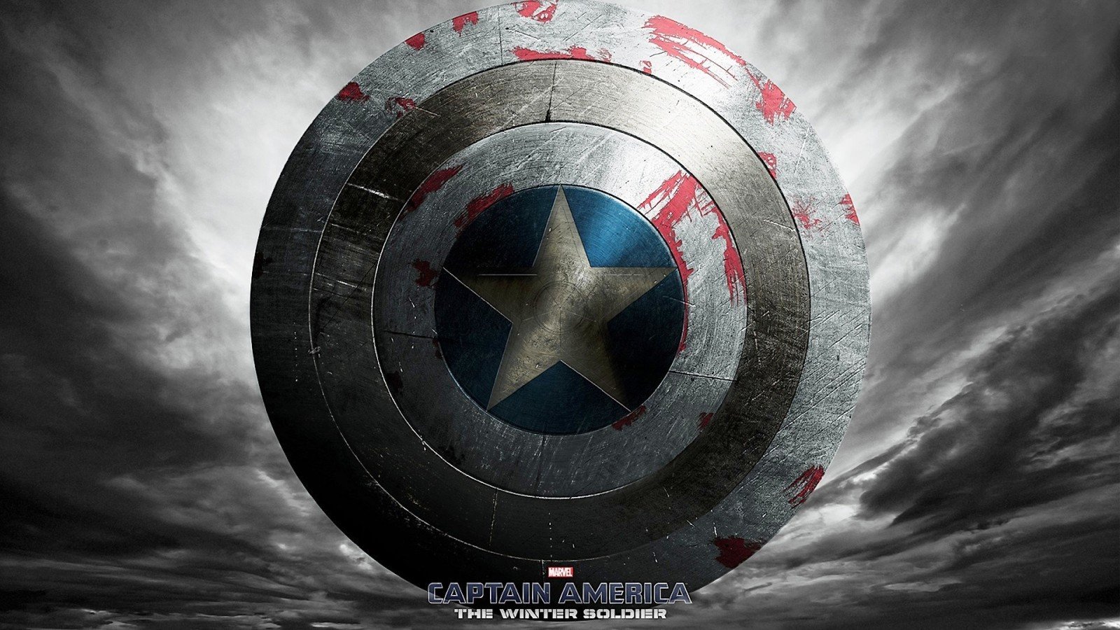Captain America's Shield from Captain America: The Winter Soldier HD Wallpaper