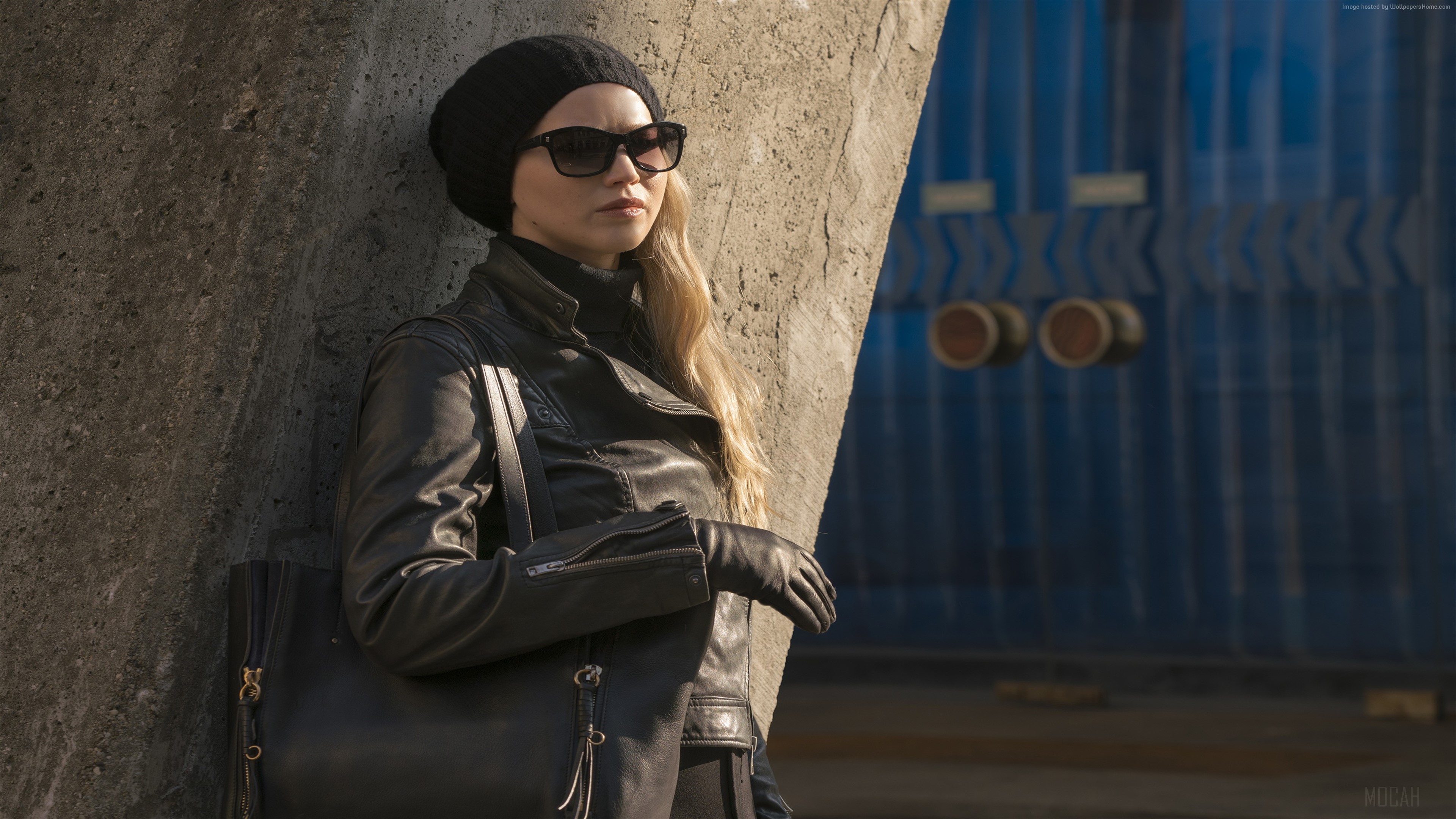 Jennifer Lawrence as Dominika Egorova in Red Sparrow 4K HD Wallpaper