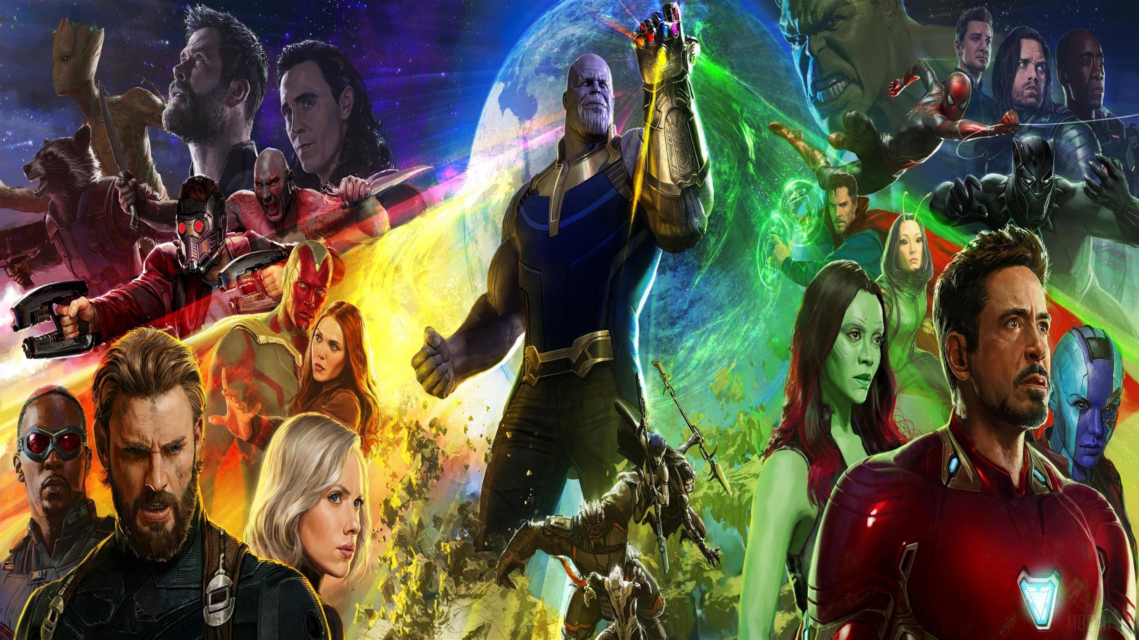 Avengers: Infinity War 4K HD Wallpaper