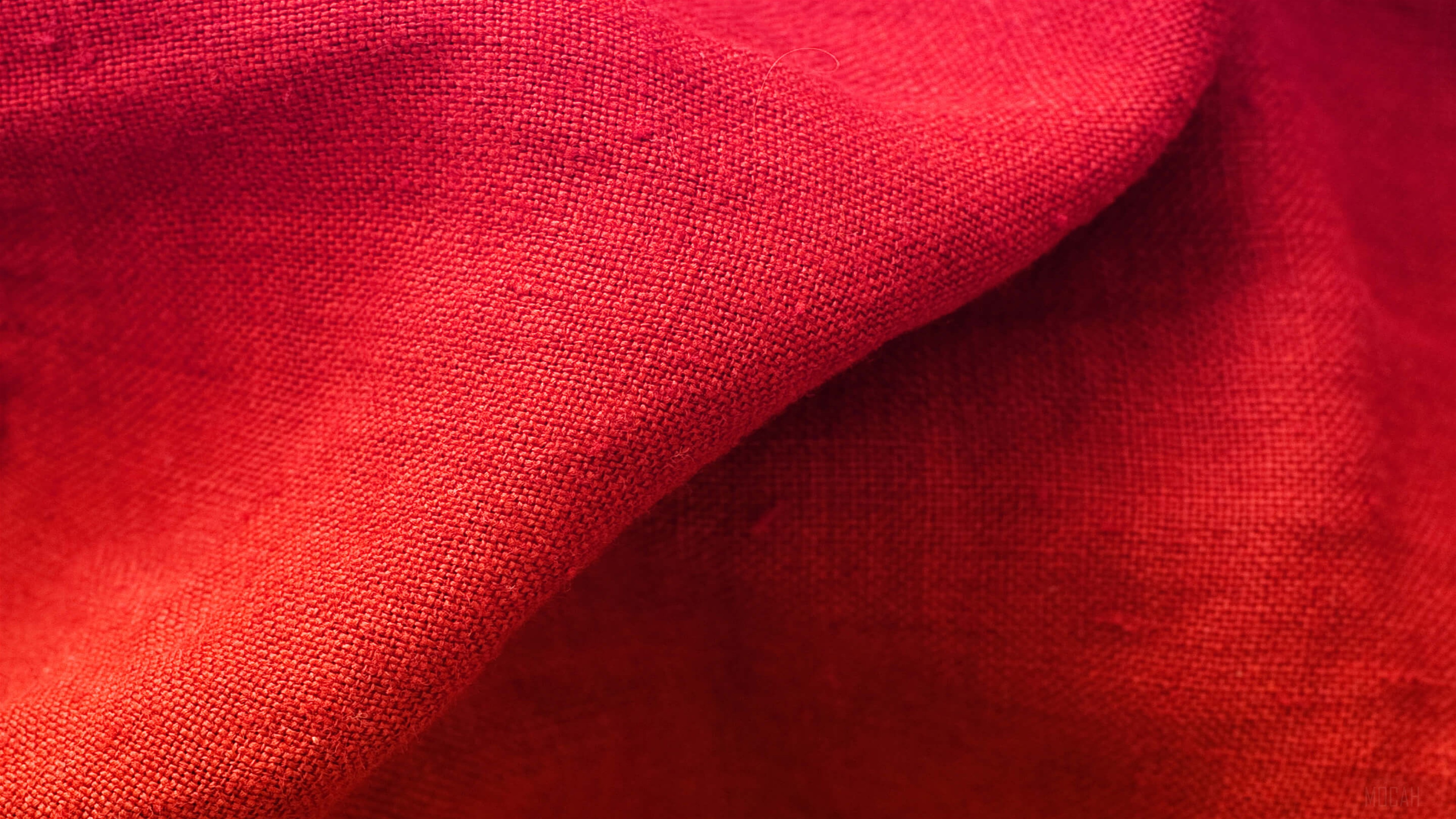 Red Fabric HD Wallpaper