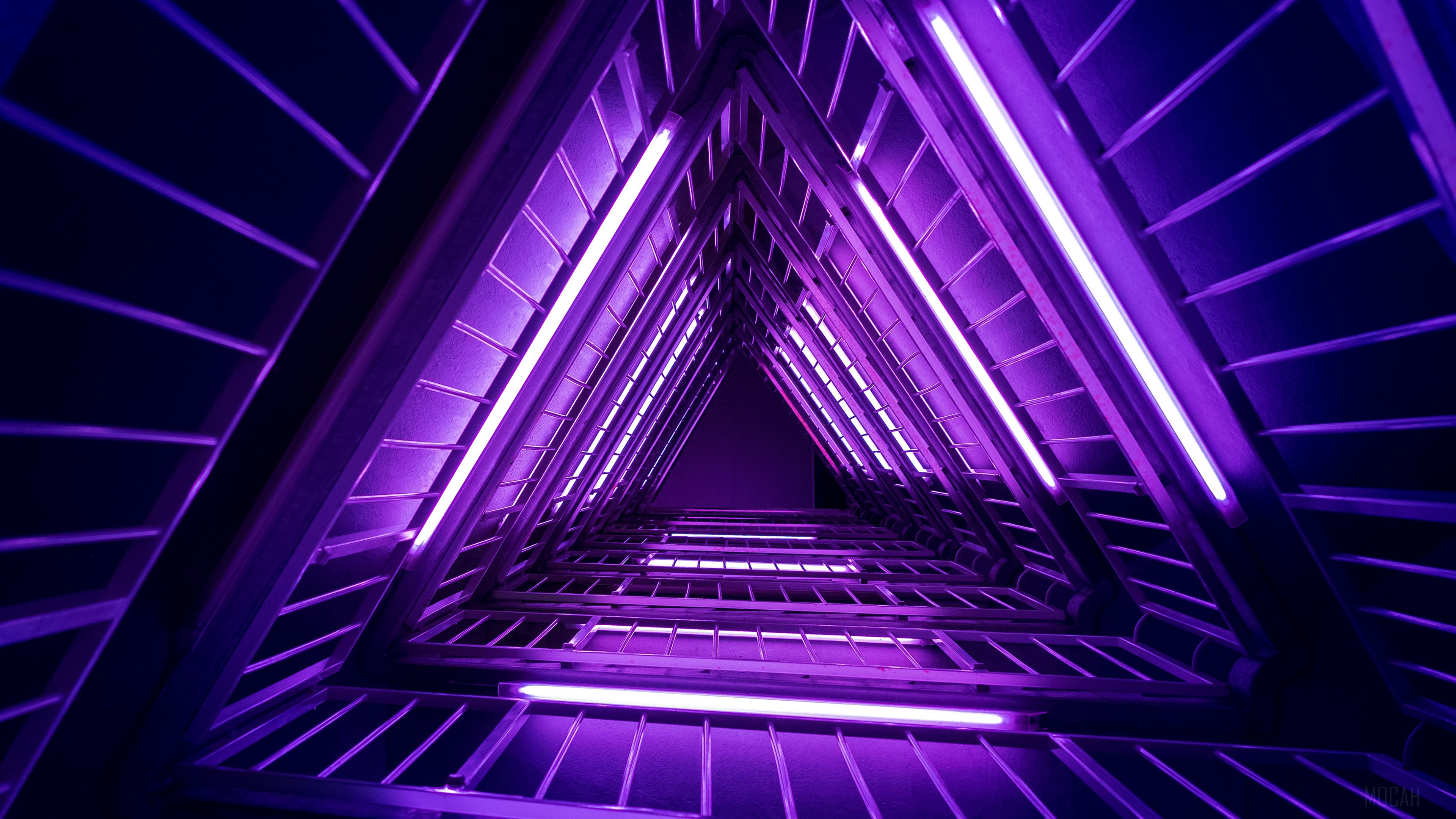 Neon Architecture HD Wallpaper