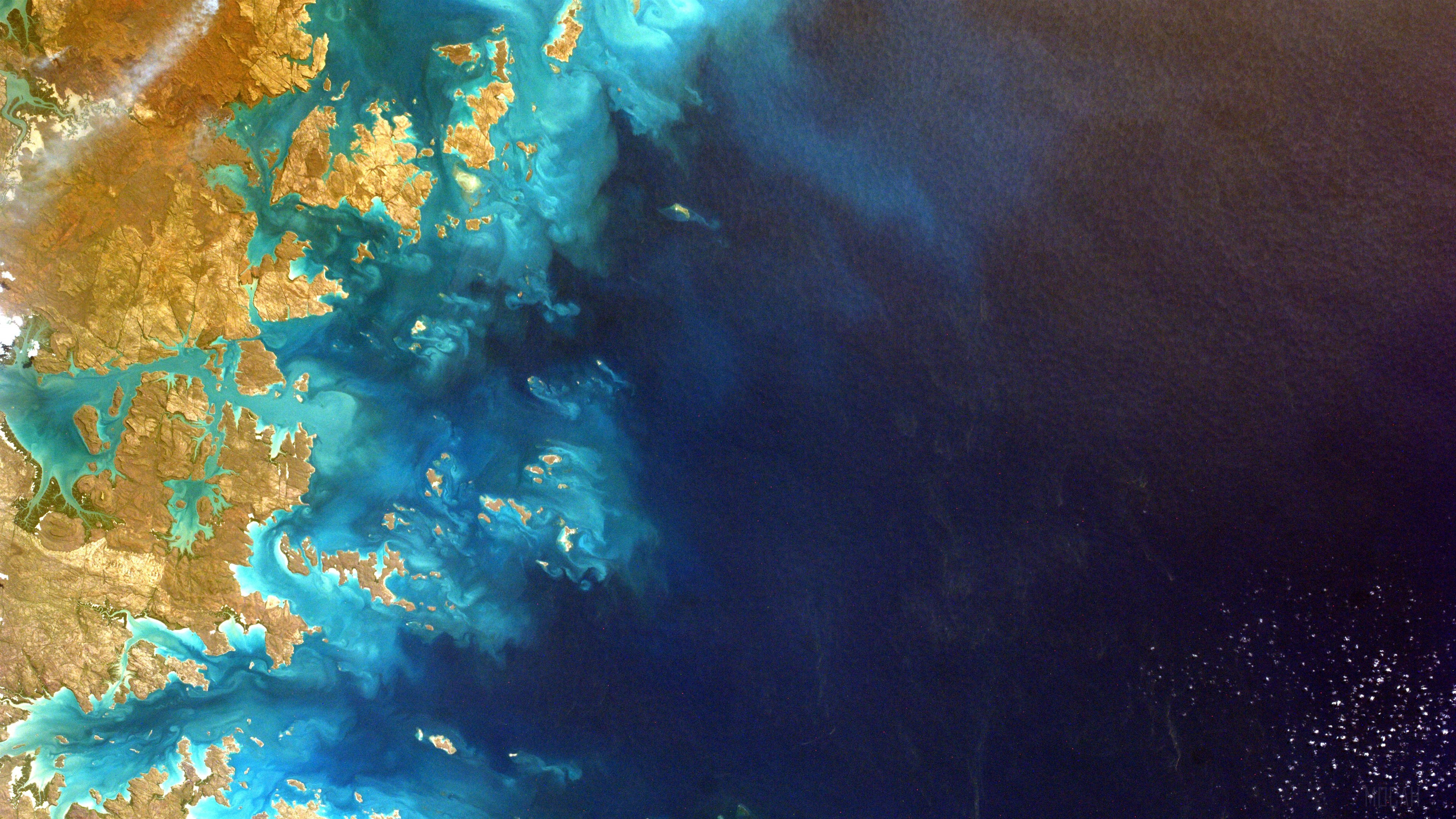 Northwest Australia from Space HD Wallpaper