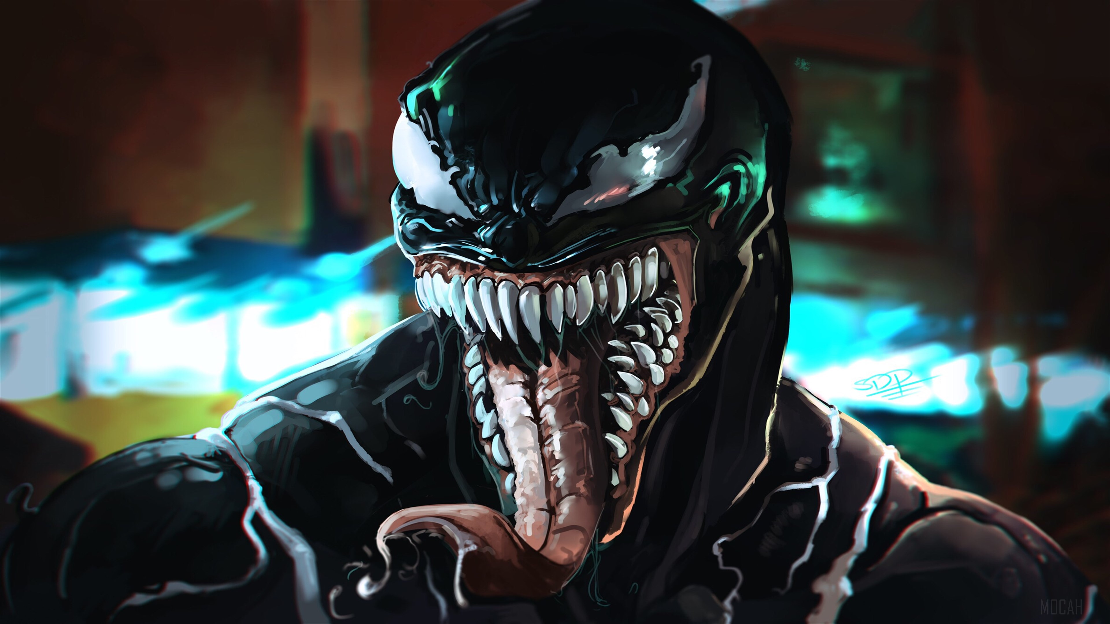 Venom from Venom Movie Art 4K HD Wallpaper
