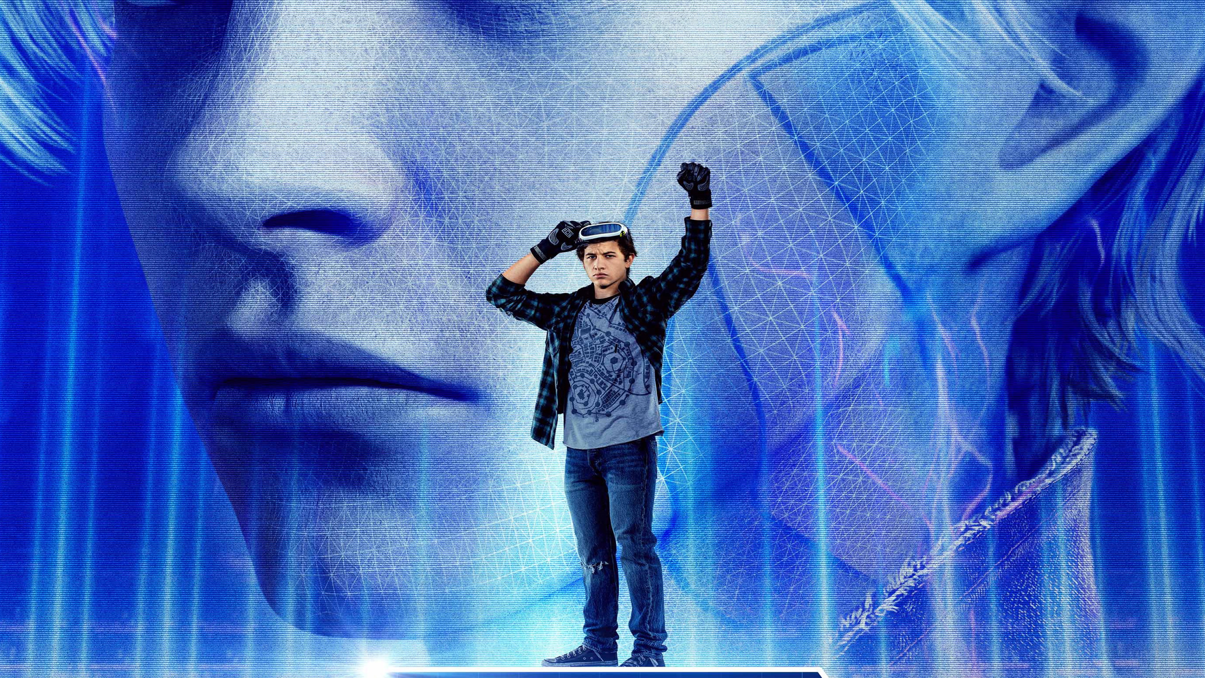 Tye Sheridan as Parzival from Ready Player One 4K HD Wallpaper