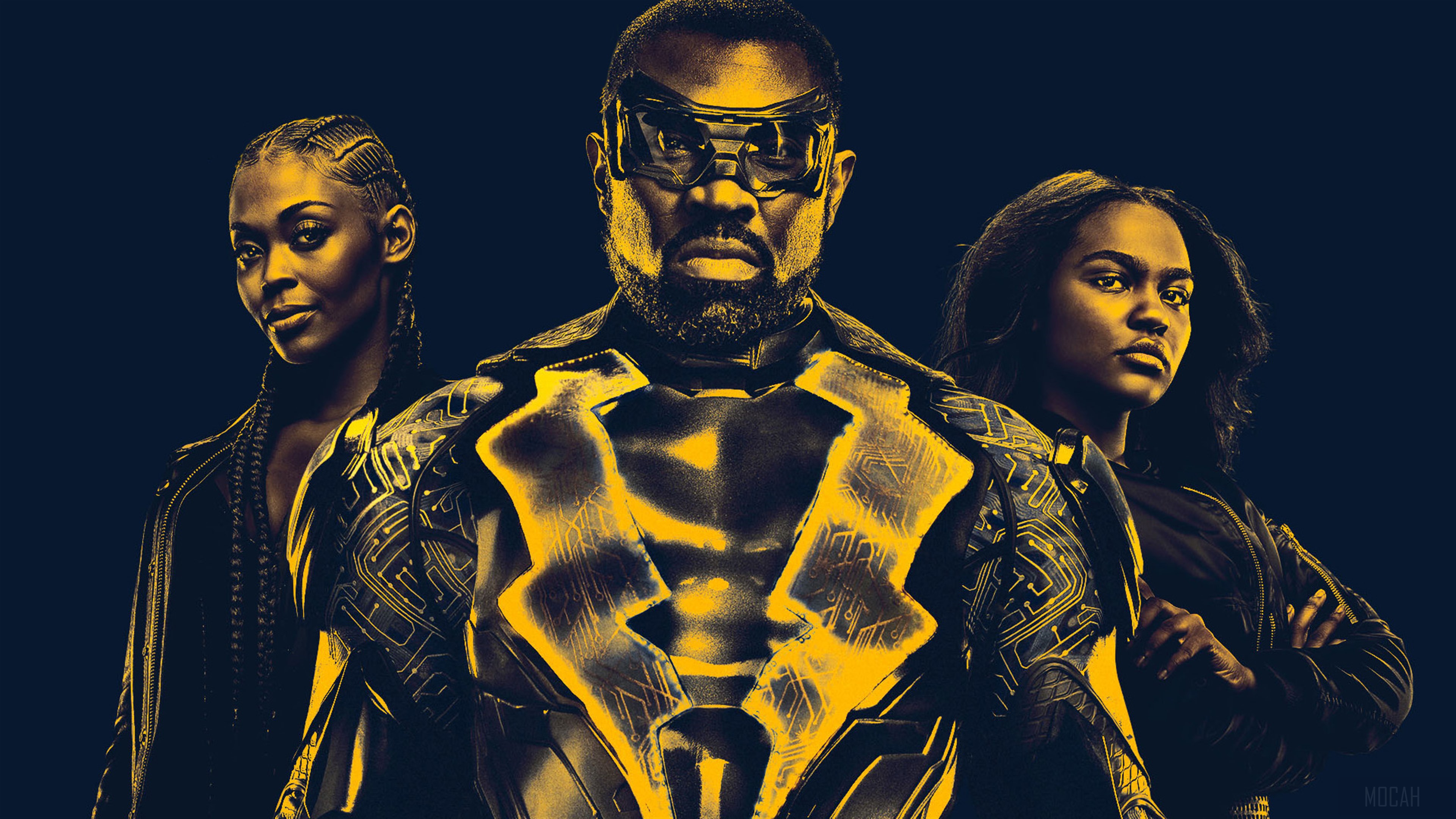 Black Lightning 4K TV Series HD Wallpaper