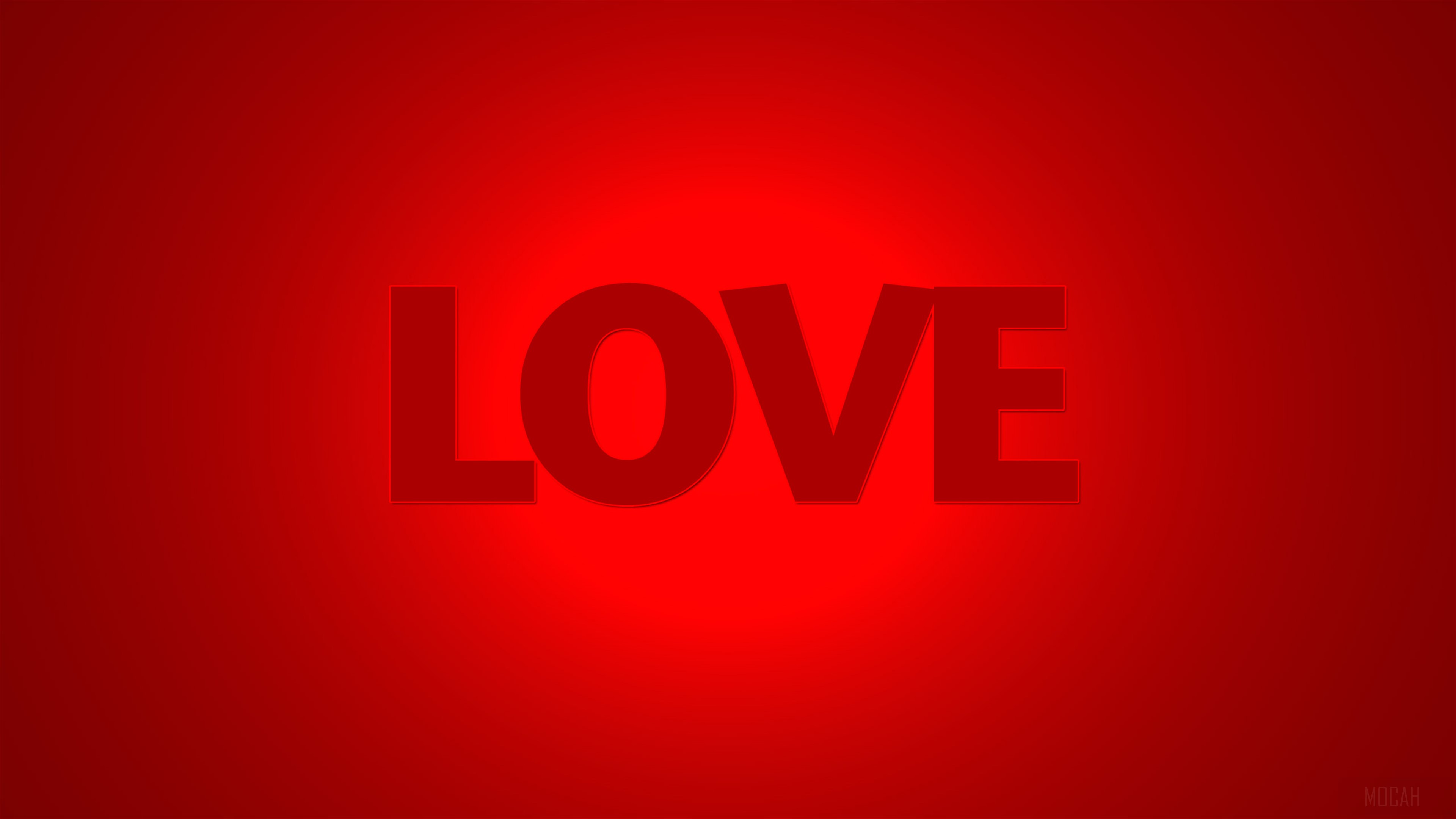 Love text 4K HD Wallpaper