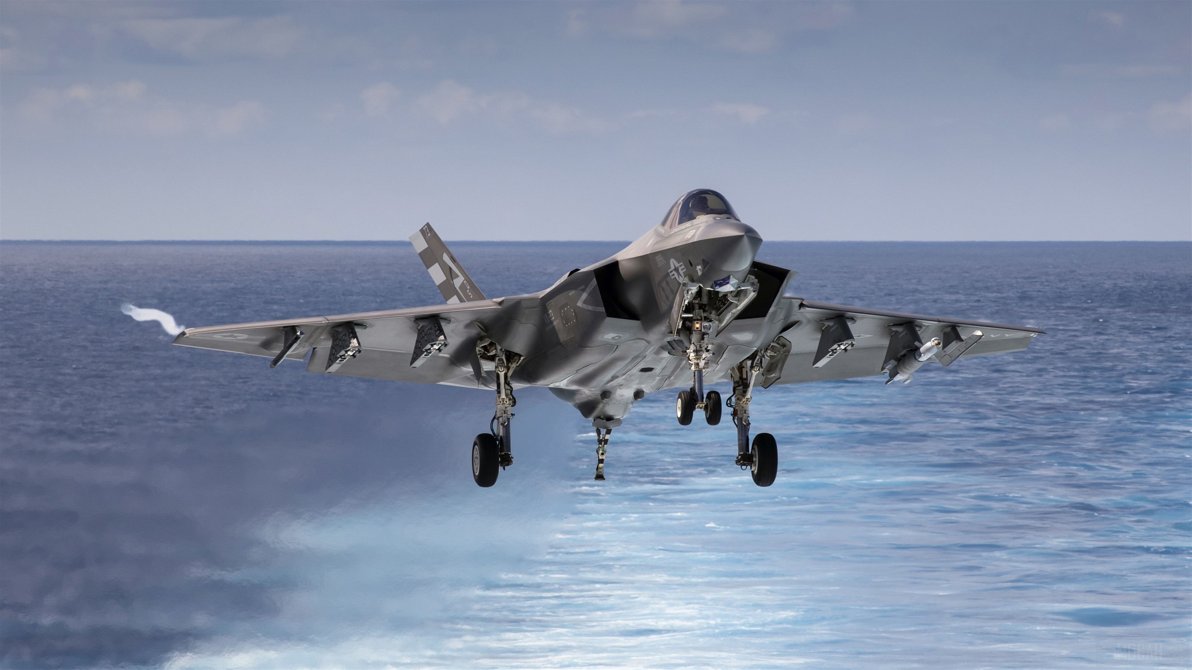 Lockheed Martin F-35 Lightning II Fighter 4K HD Wallpaper