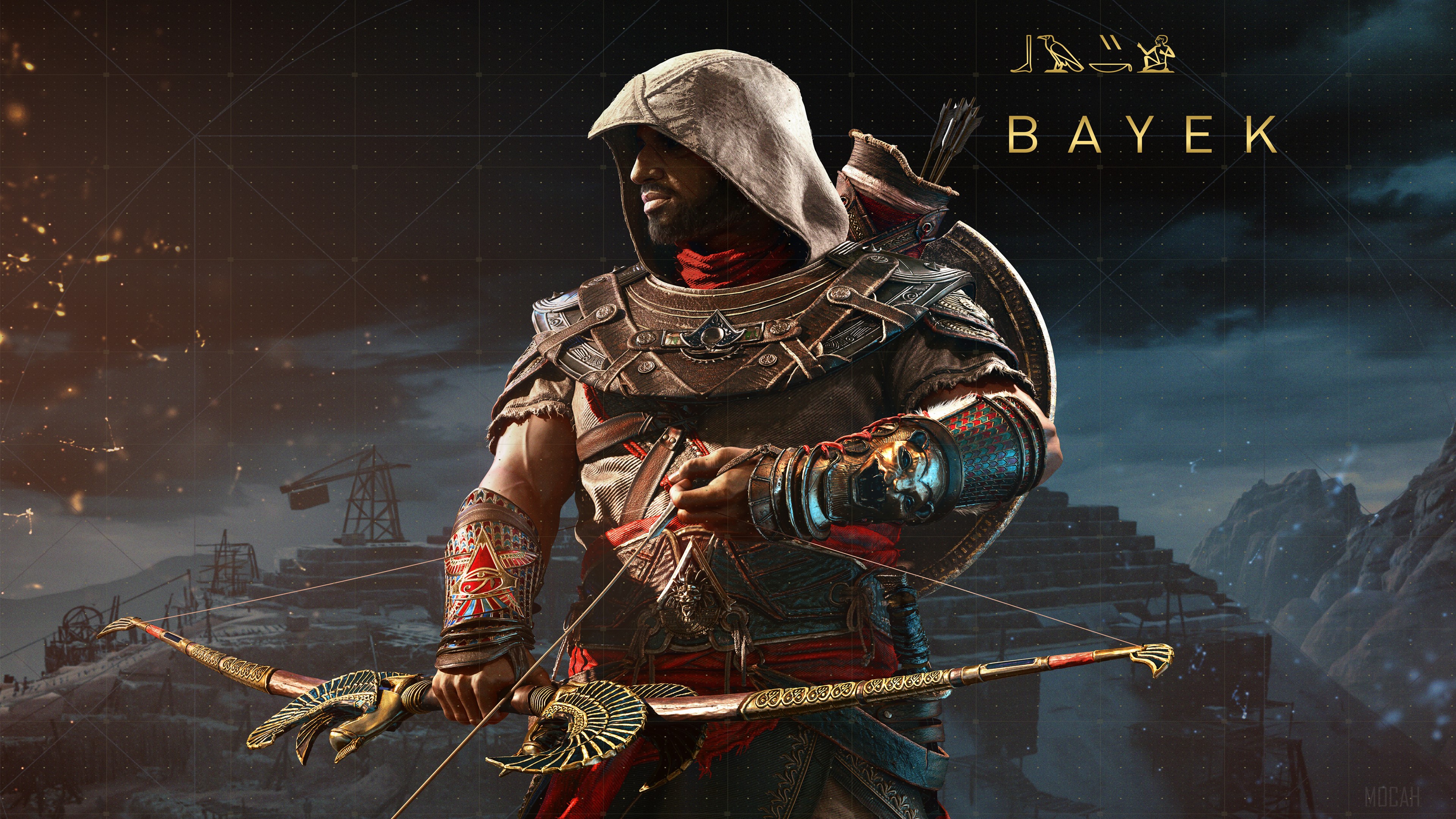 Bayek from Assassin's Creed Origins 4K HD Wallpaper