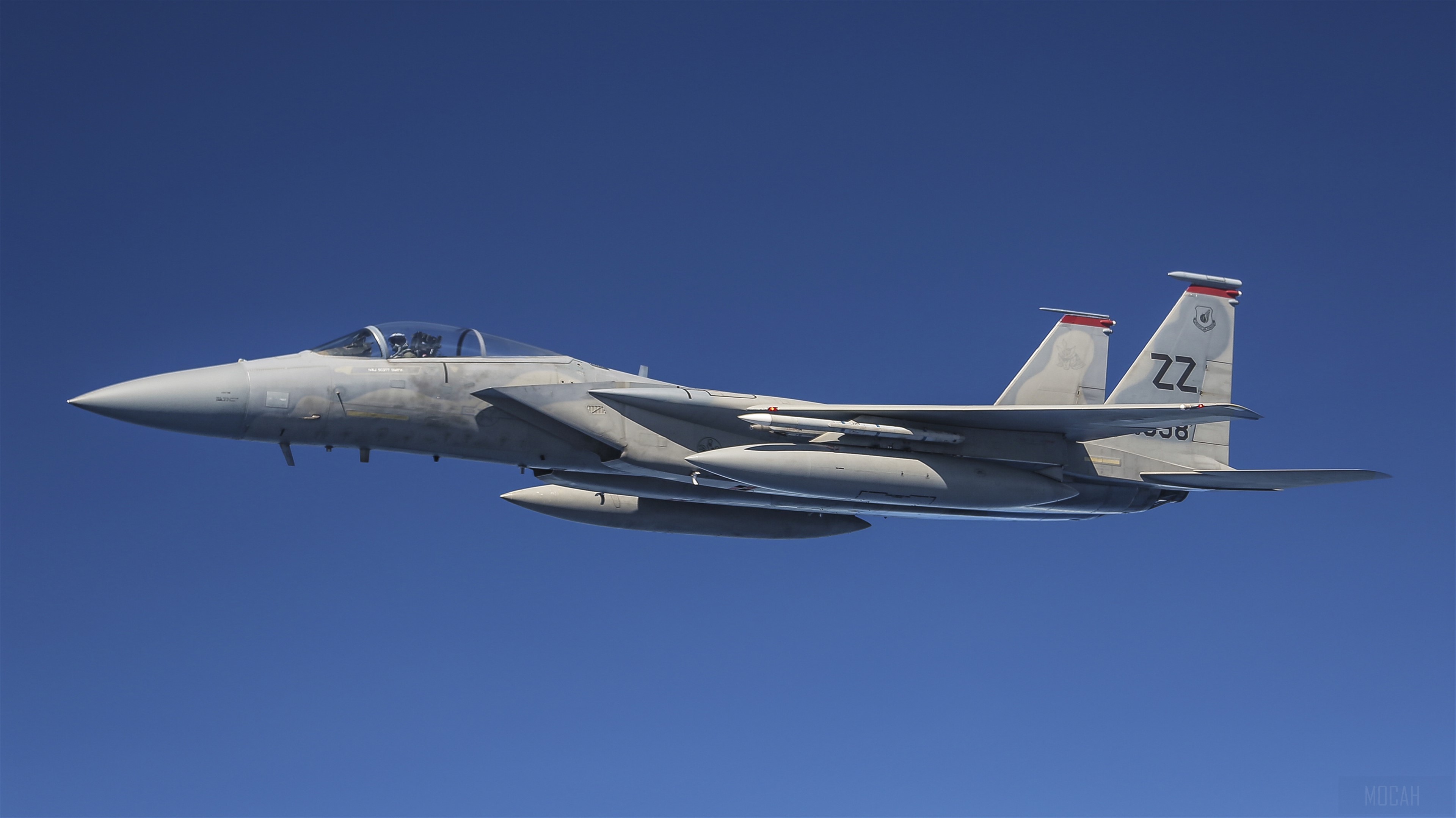 McDonnell Douglas F-15 Eagle Jet Fighter 4K HD Wallpaper