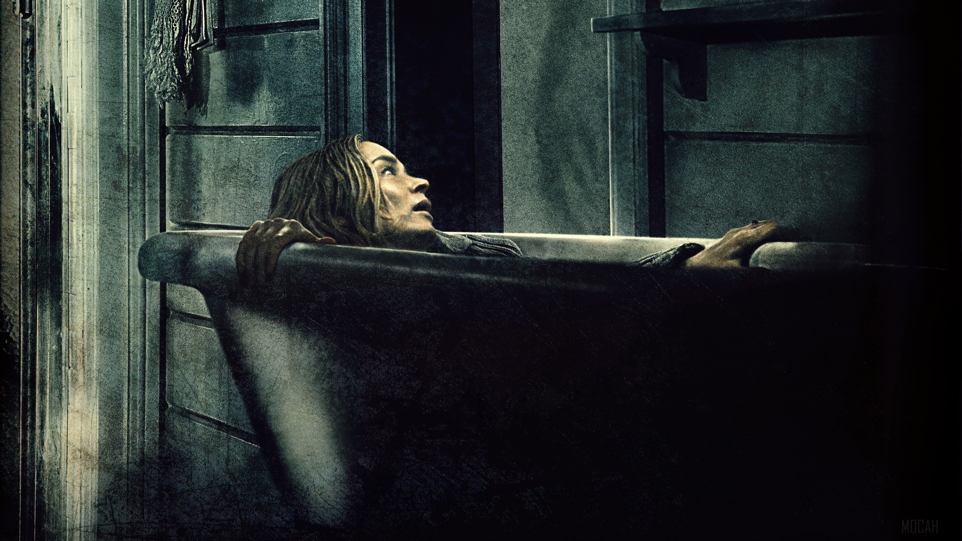 Emily Blunt in A Quiet Place HD Wallpaper
