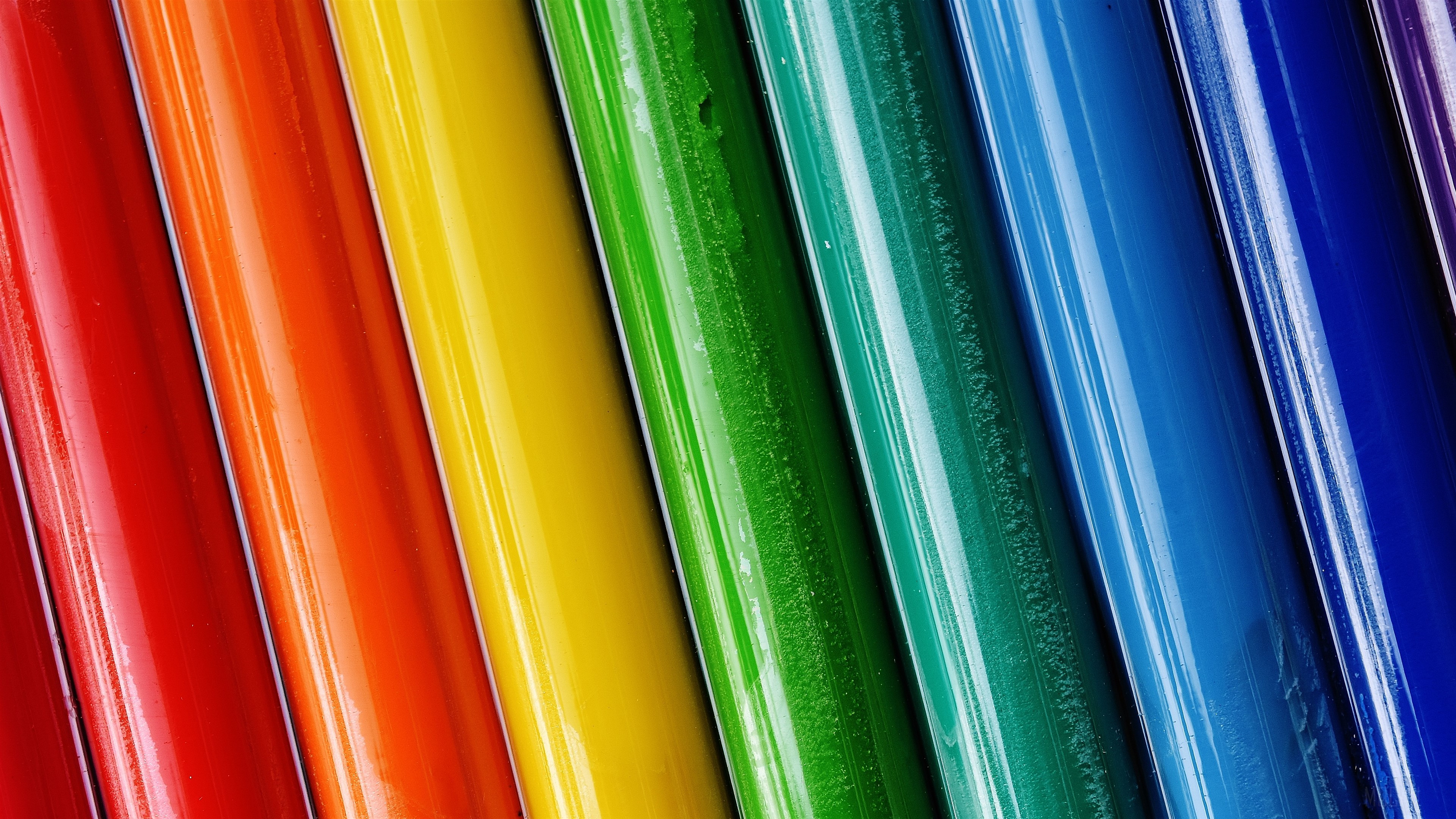 Colorful Tubes HD Wallpaper