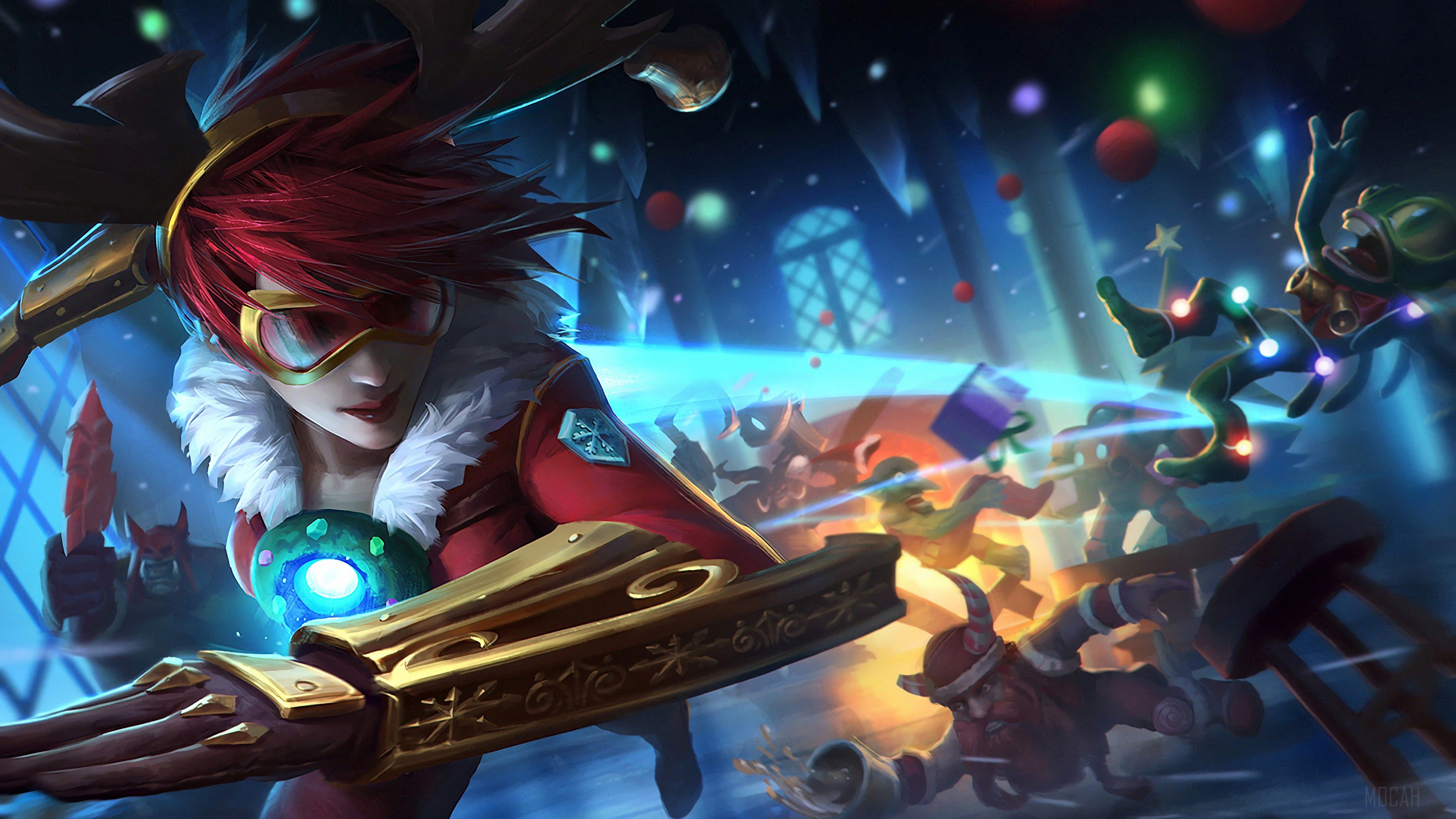 Tracer from Overwatch Artwork 4K HD Wallpaper