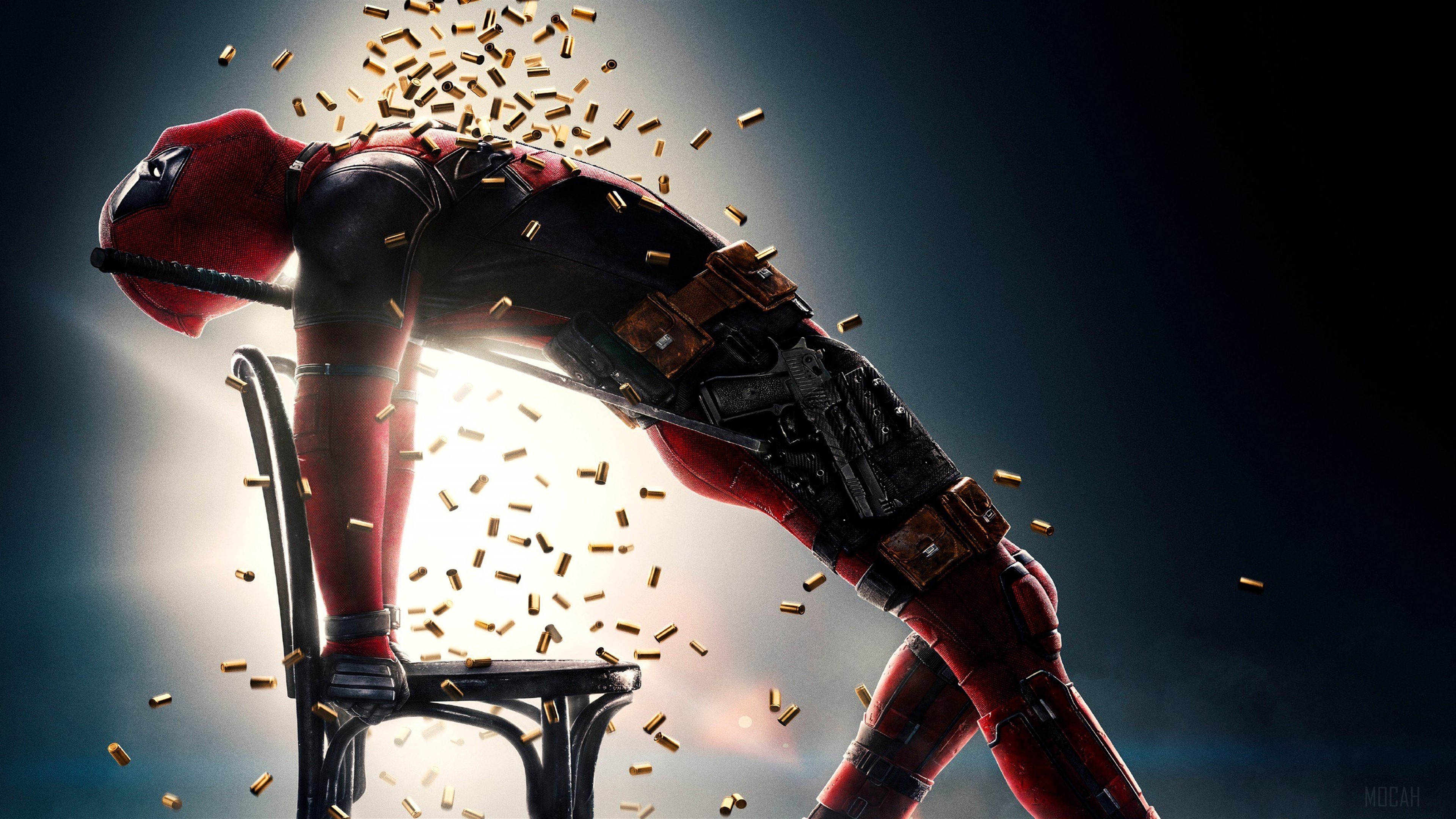 Deadpool from Deadpool 2 4K HD Wallpaper