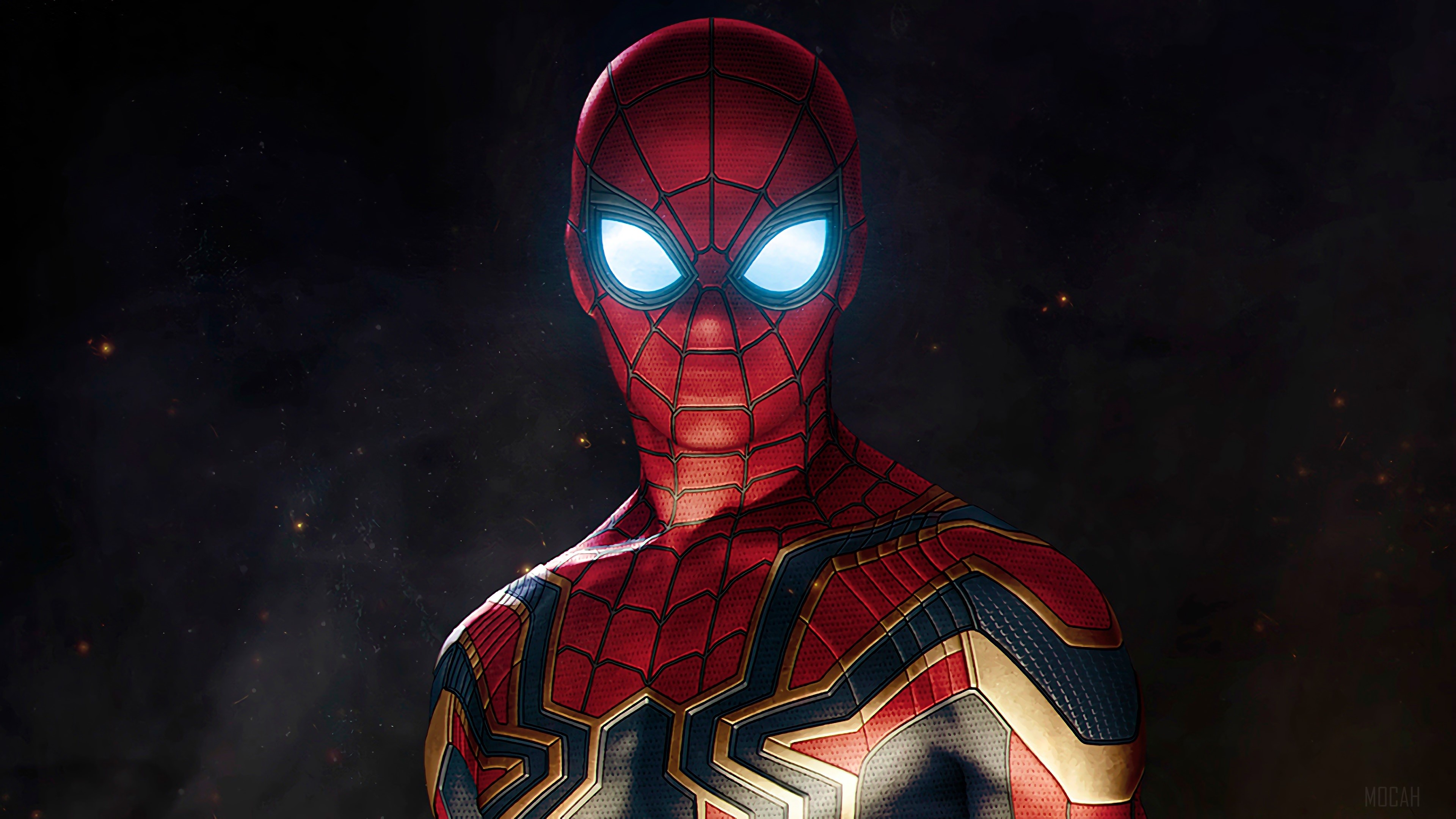 Spider-Man from Avengers Infinity War 4K HD Wallpaper