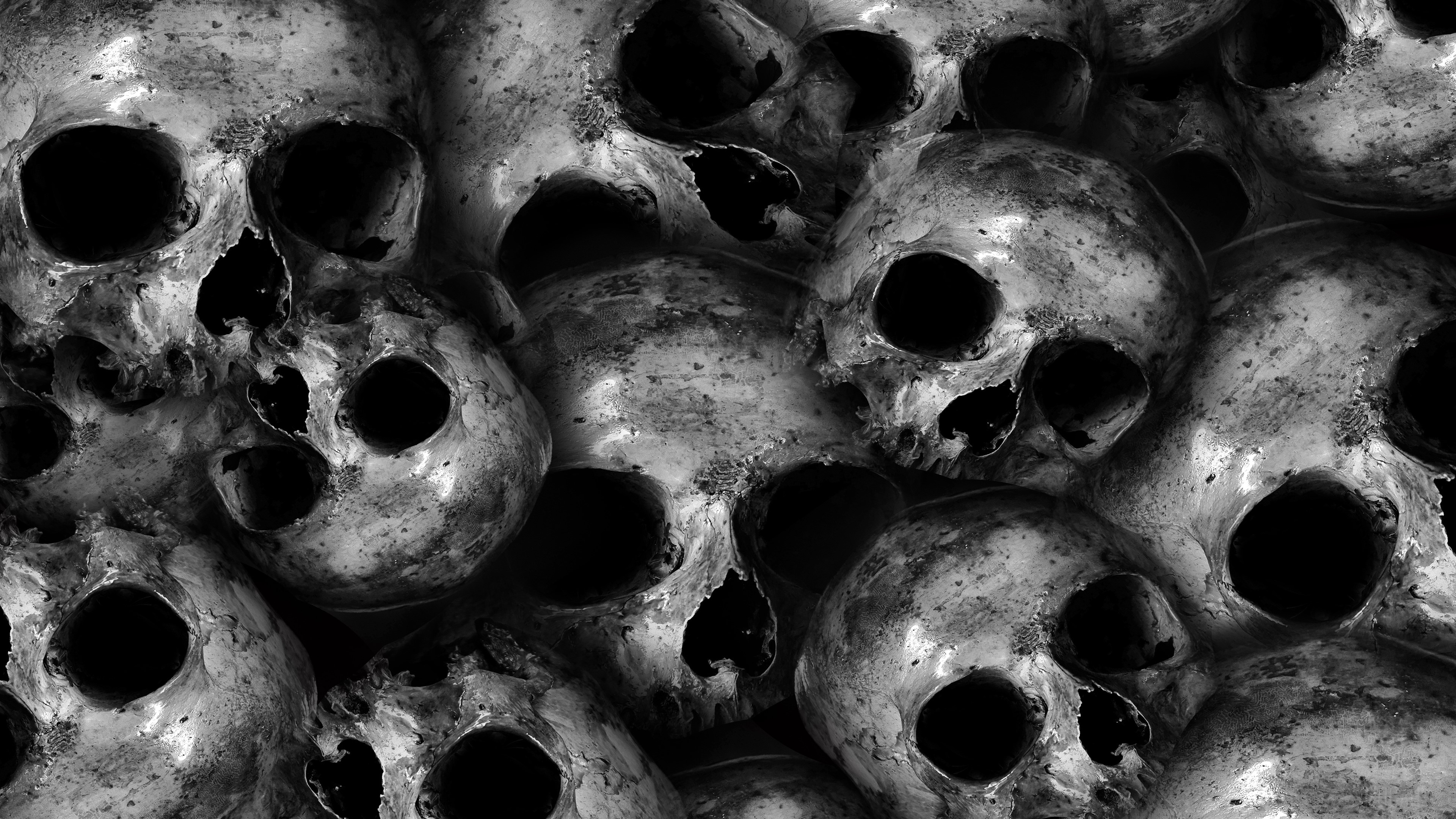 Scary Skulls HD Wallpaper