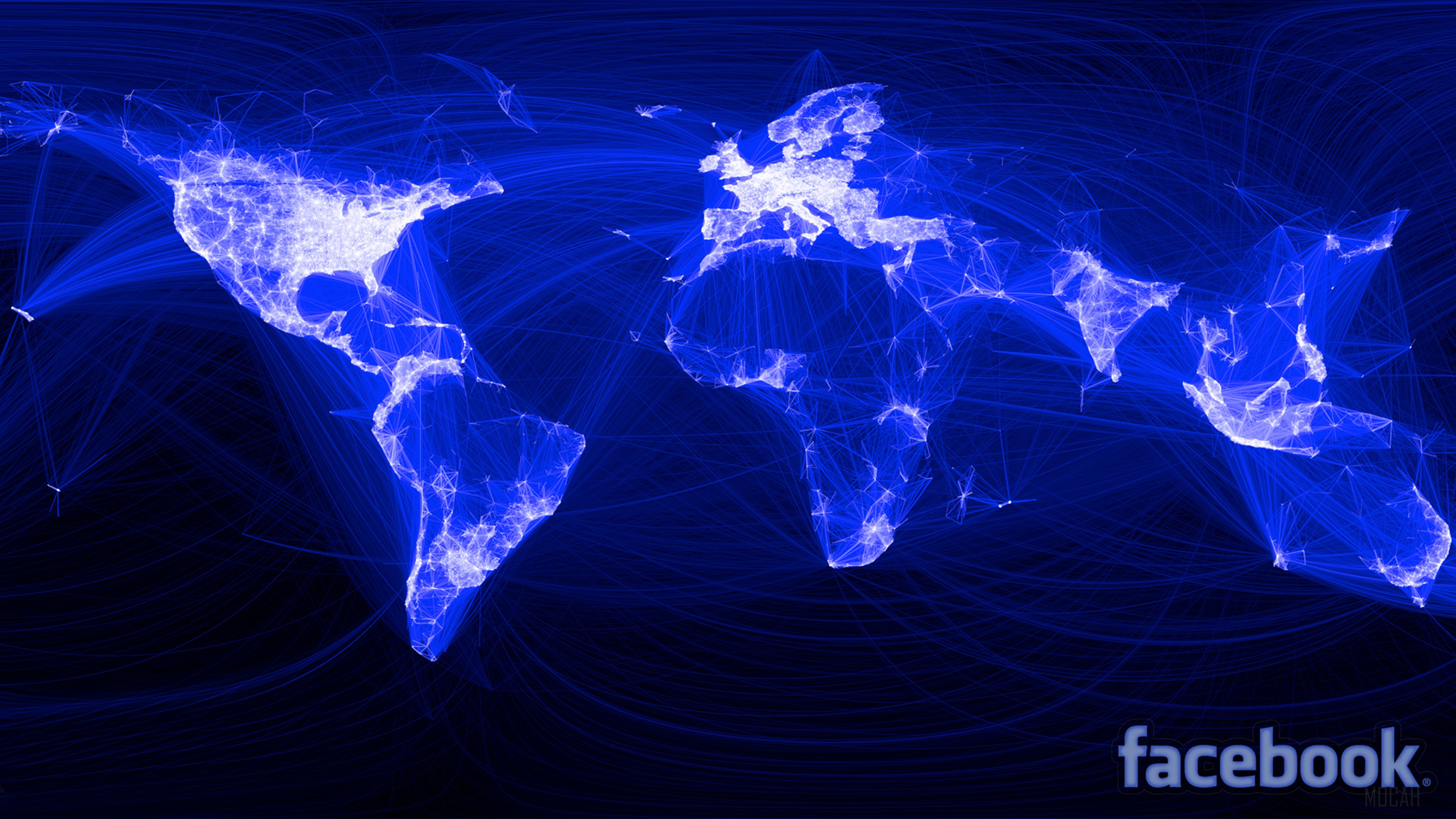 Facebook World Network HD Wallpaper