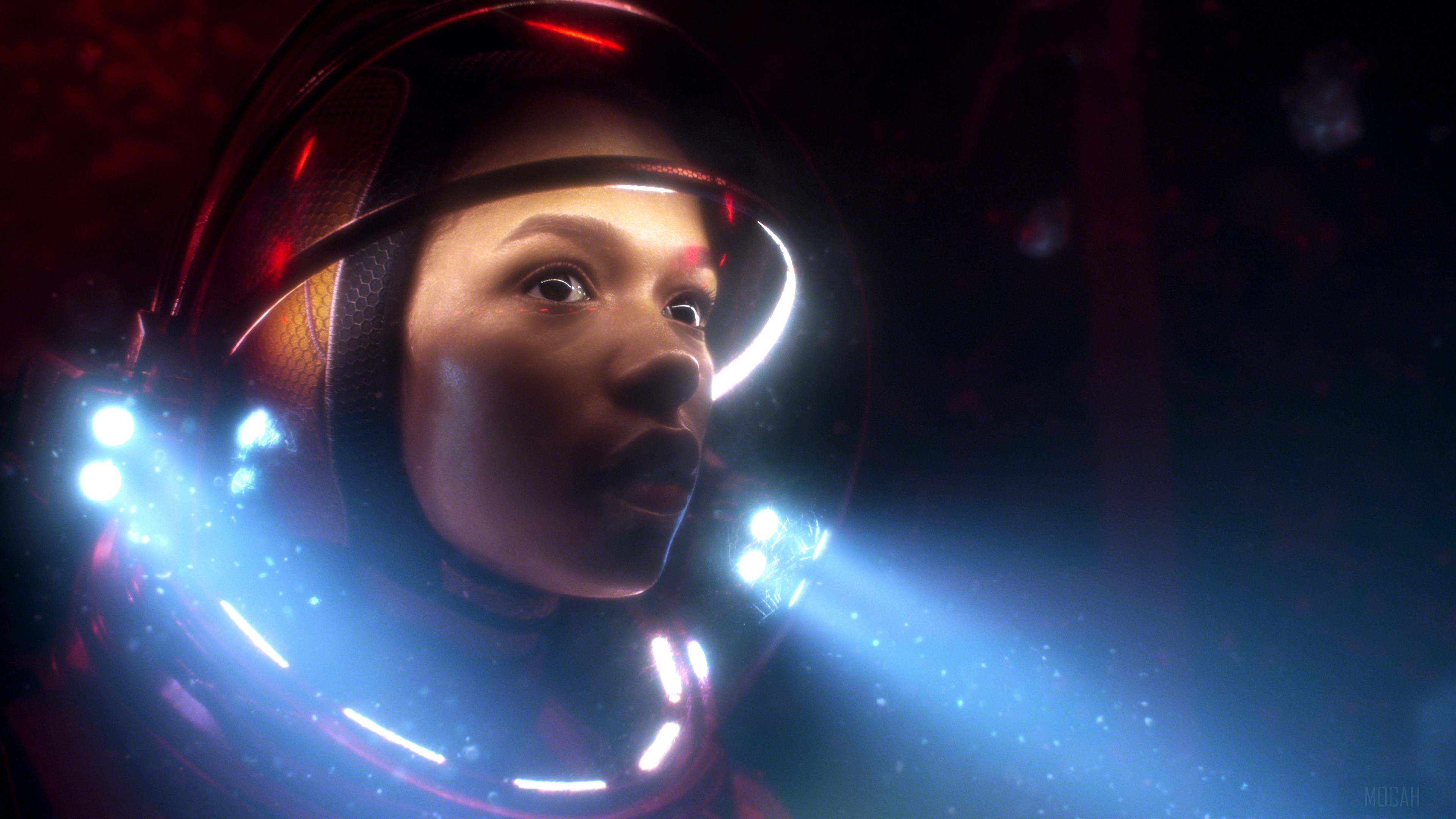 Taylor Russell as Judy in Lost in Space HD Wallpaper