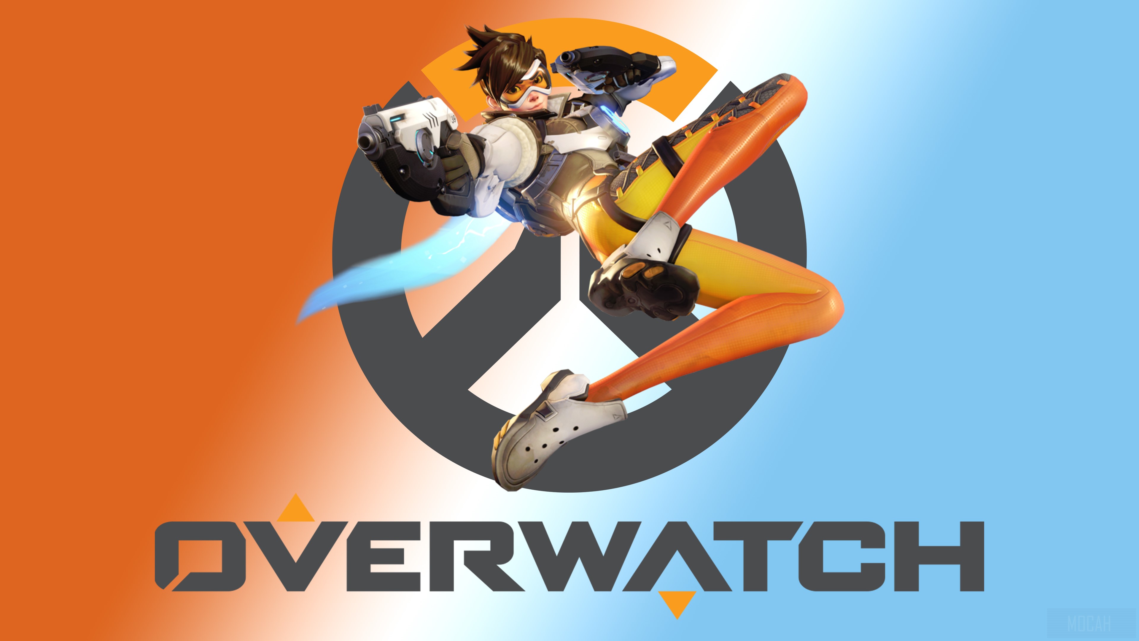 Tracer from Overwatch 4K HD Wallpaper
