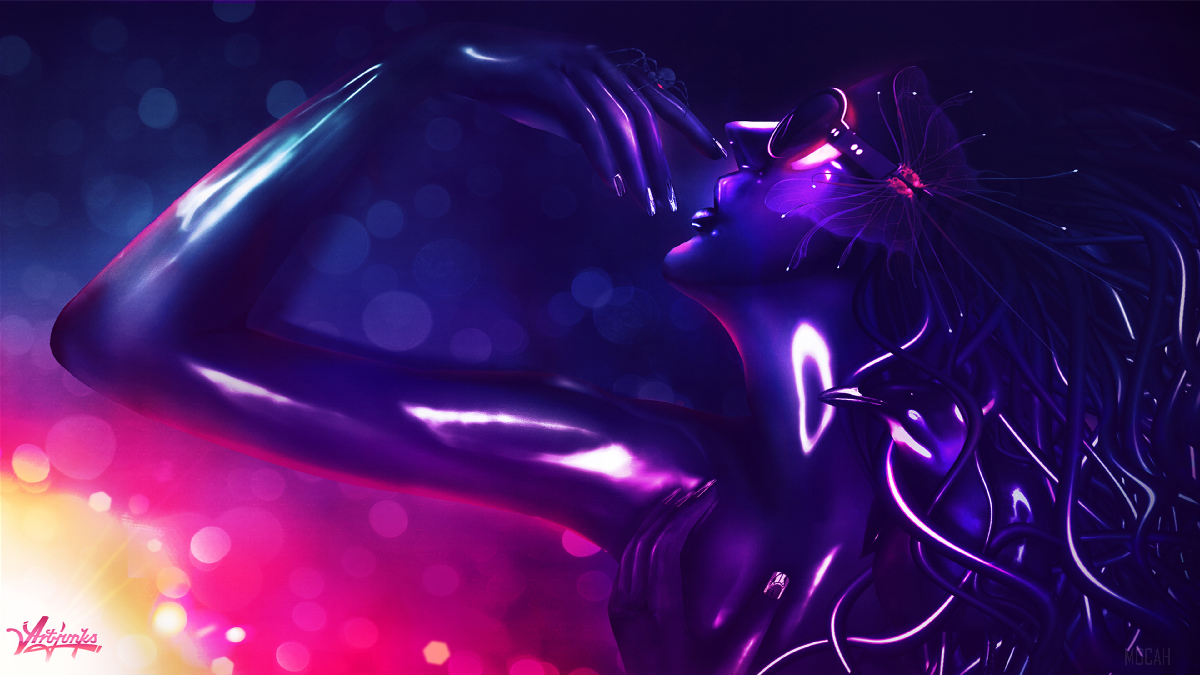 CG Girl HD Wallpaper