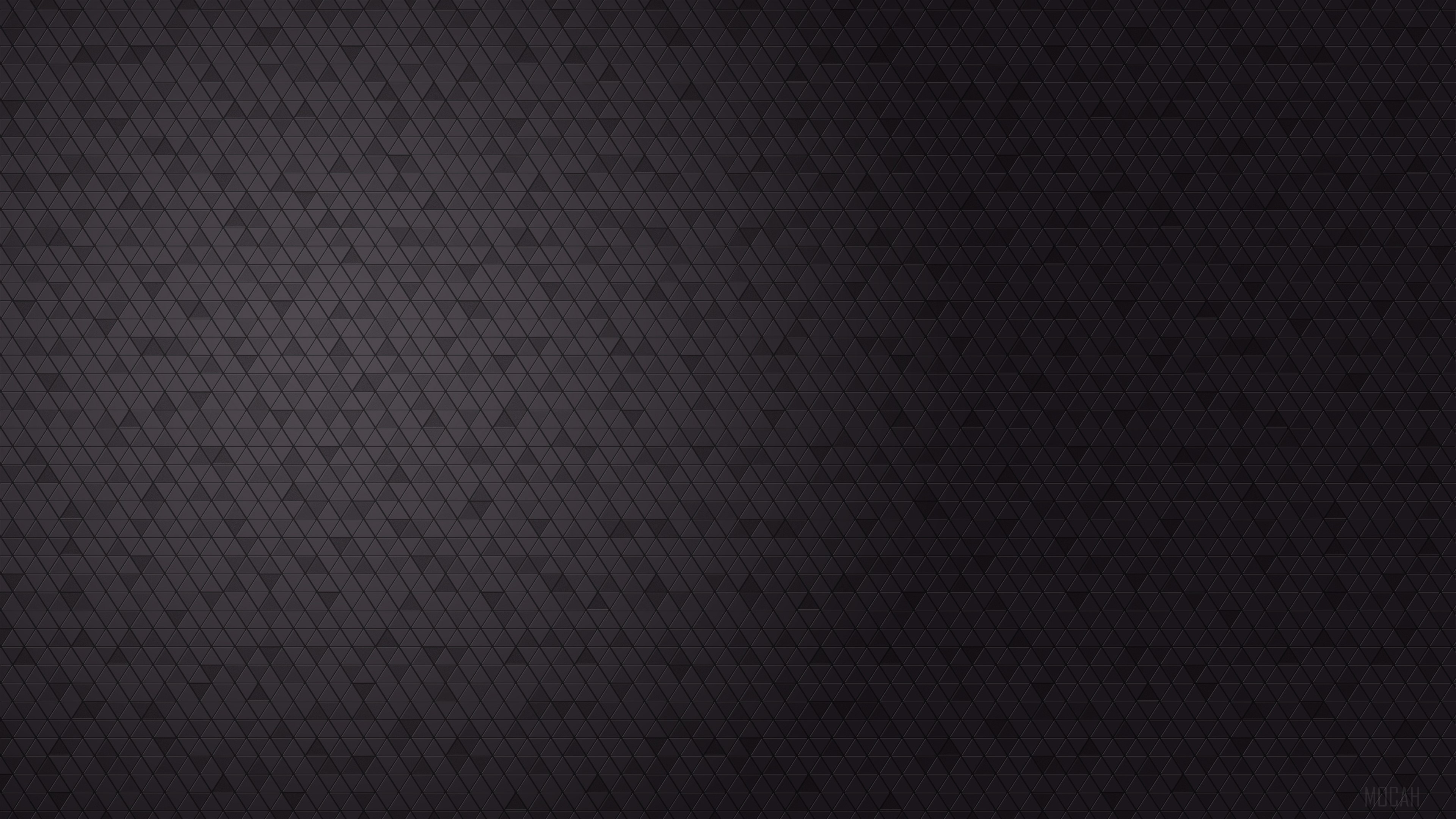 Dark Triangles Pattern 4K HD Wallpaper