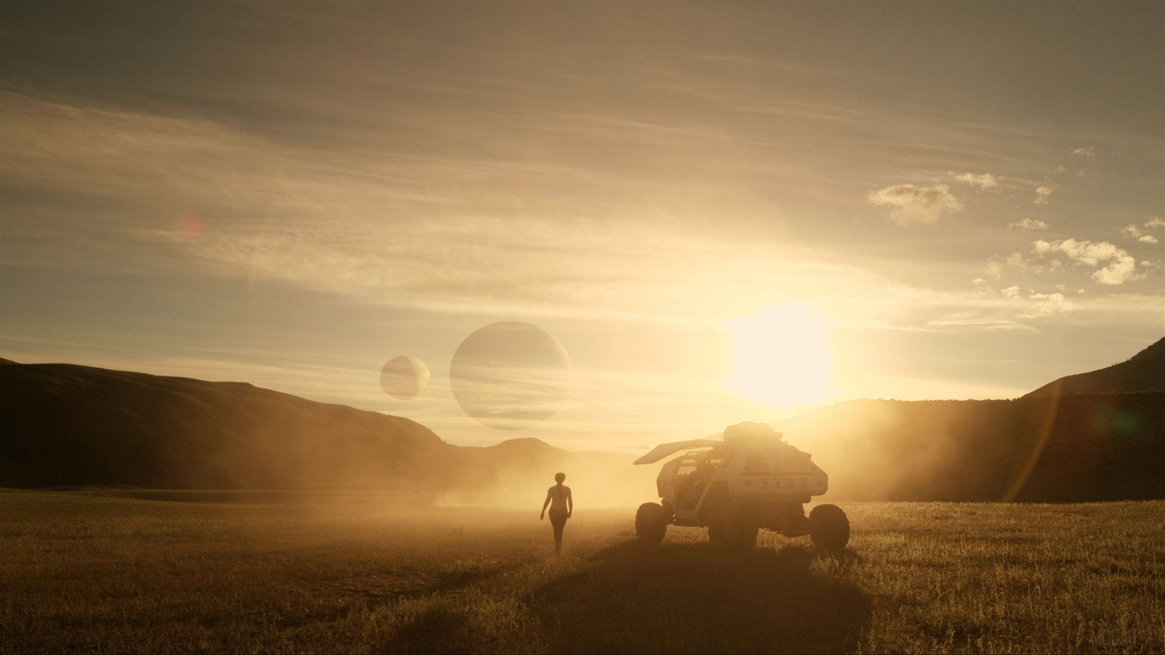 Lost in Space 4K HD Wallpaper