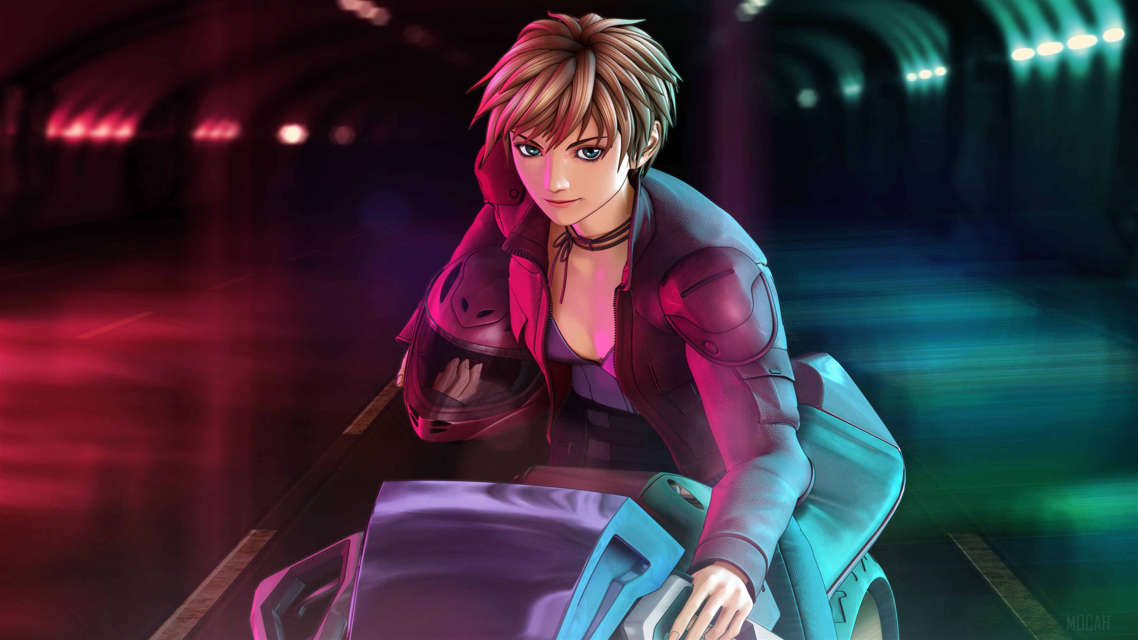 Deunan Knute from Appleseed 4K HD Wallpaper