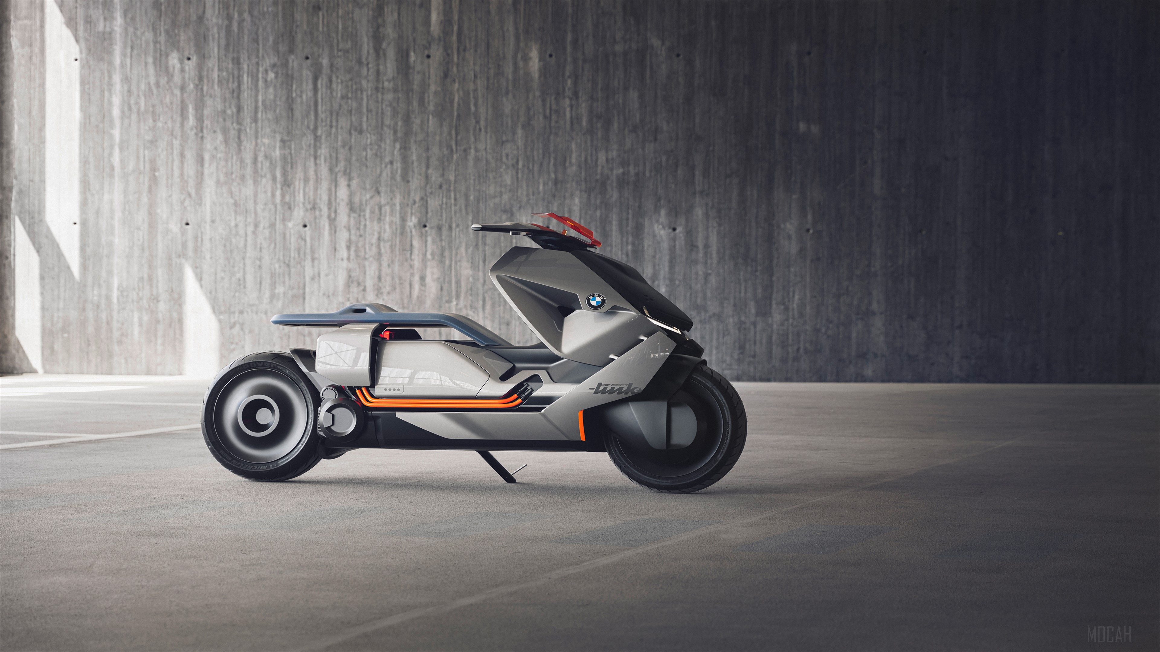 BMW Motorrad Concept Link Scooter HD Wallpaper