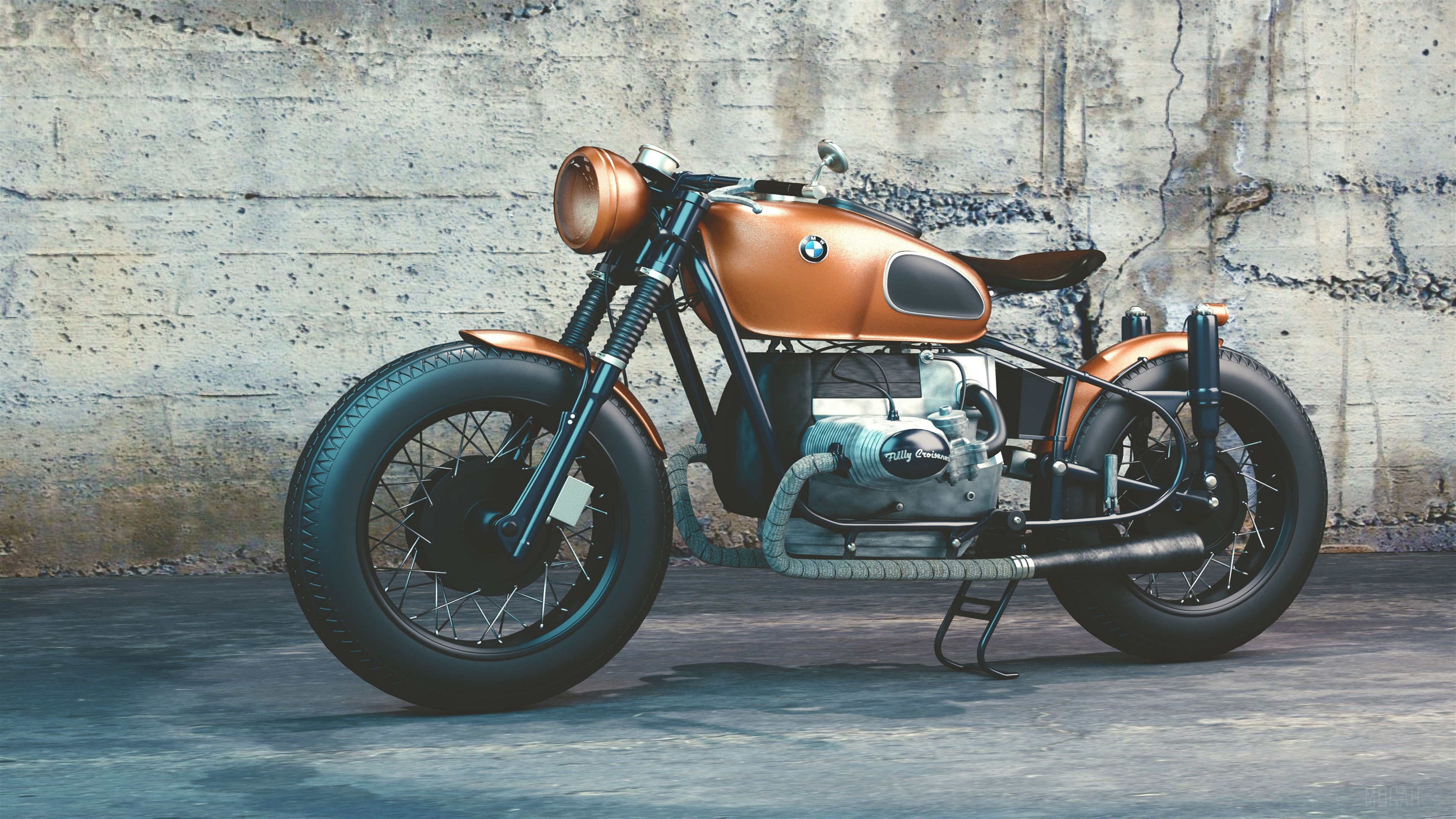 BMW R80 Superbike HD Wallpaper