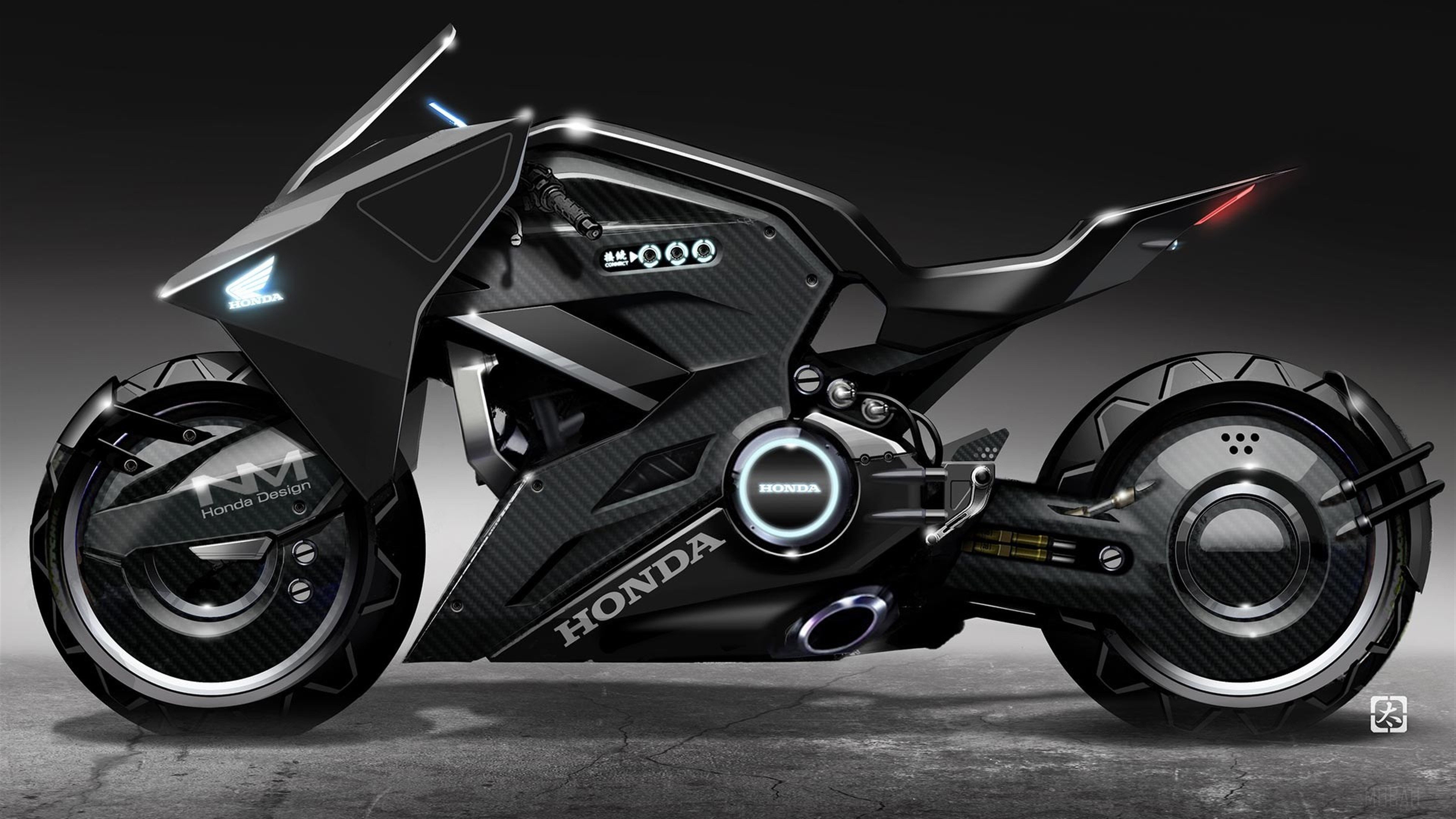 Honda NM4 Vultus Special Ghost in the Shell HD Wallpaper