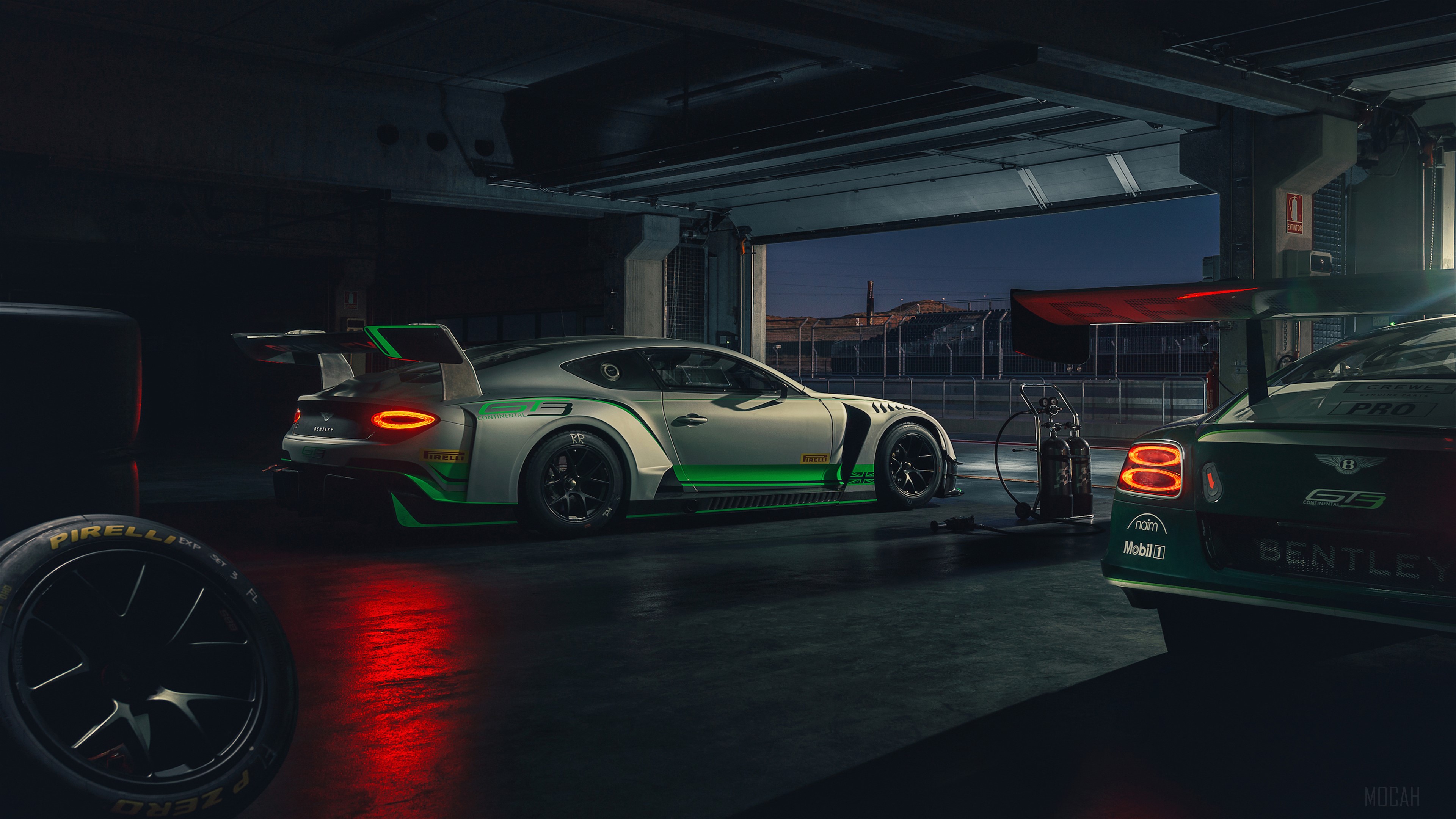 Bentley Continental GT3 2018 HD Wallpaper