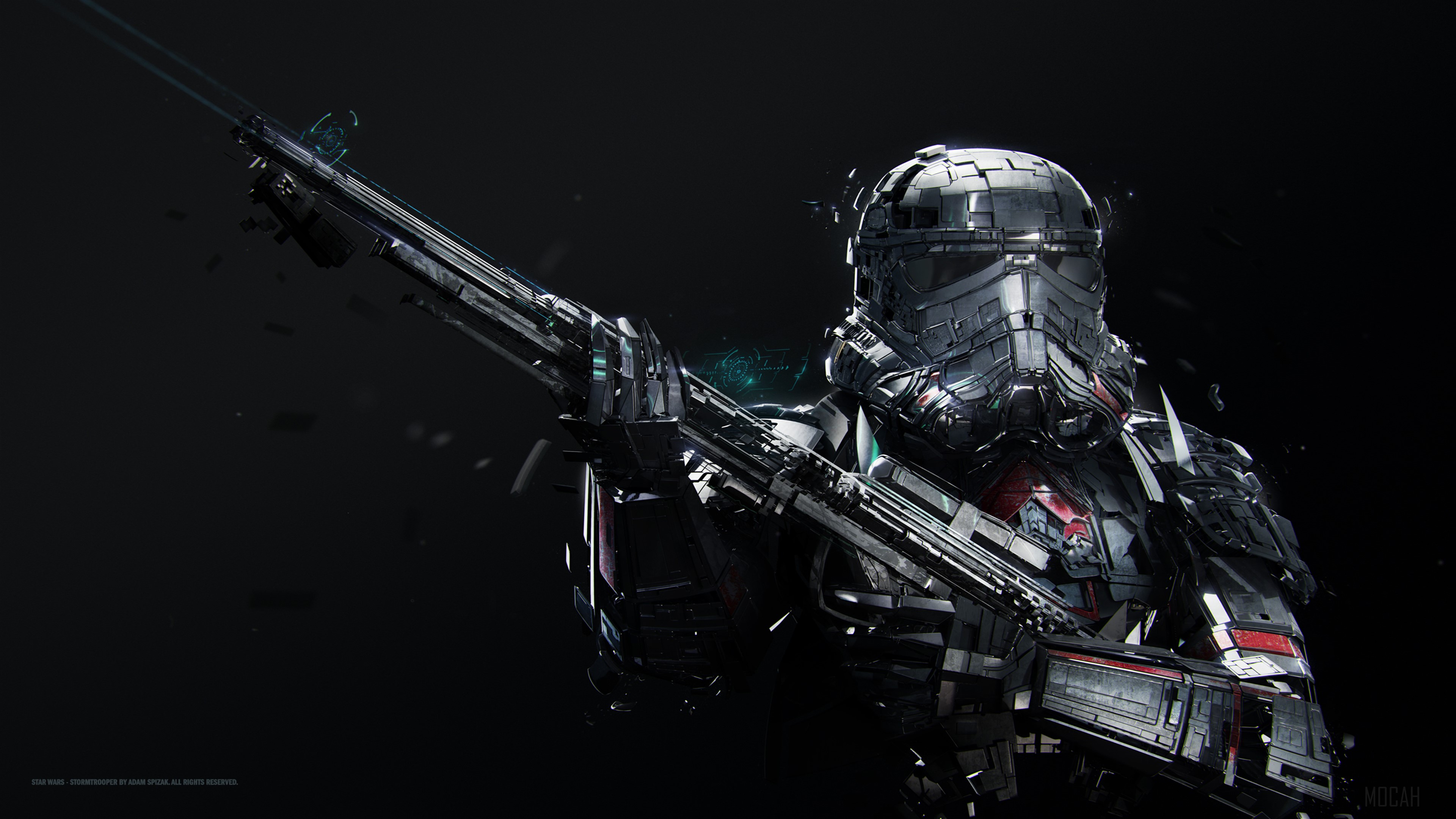 Stormtrooper from Star Wars CGI 4K HD Wallpaper