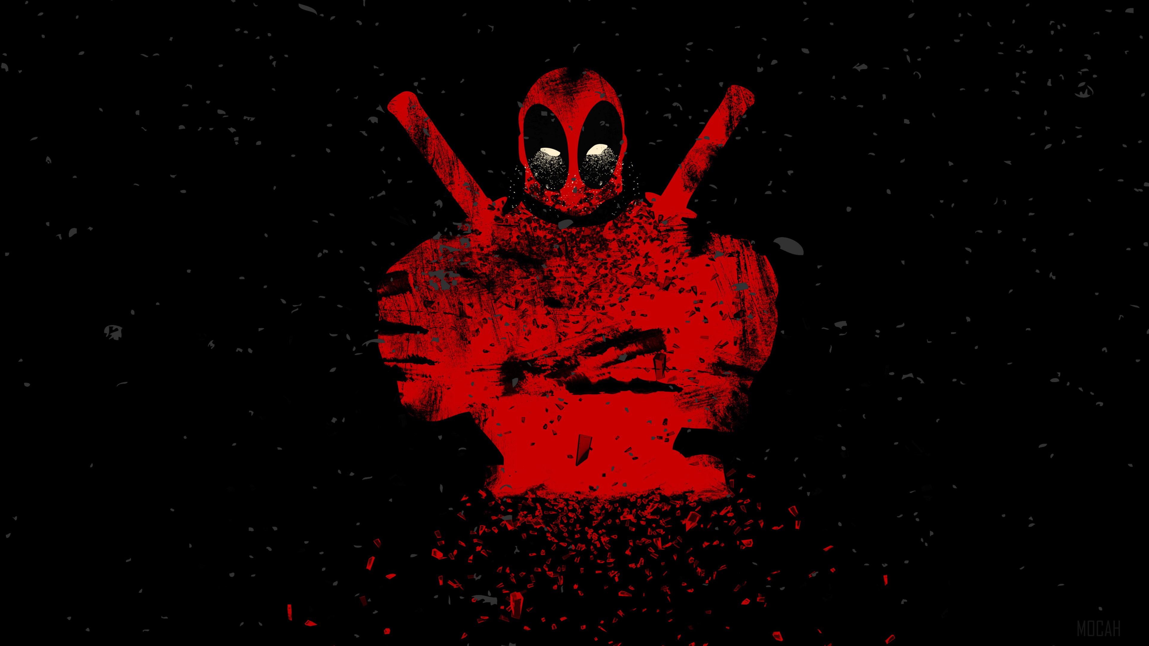 Deadpool from Marvel Artwork 4K HD Wallpaper