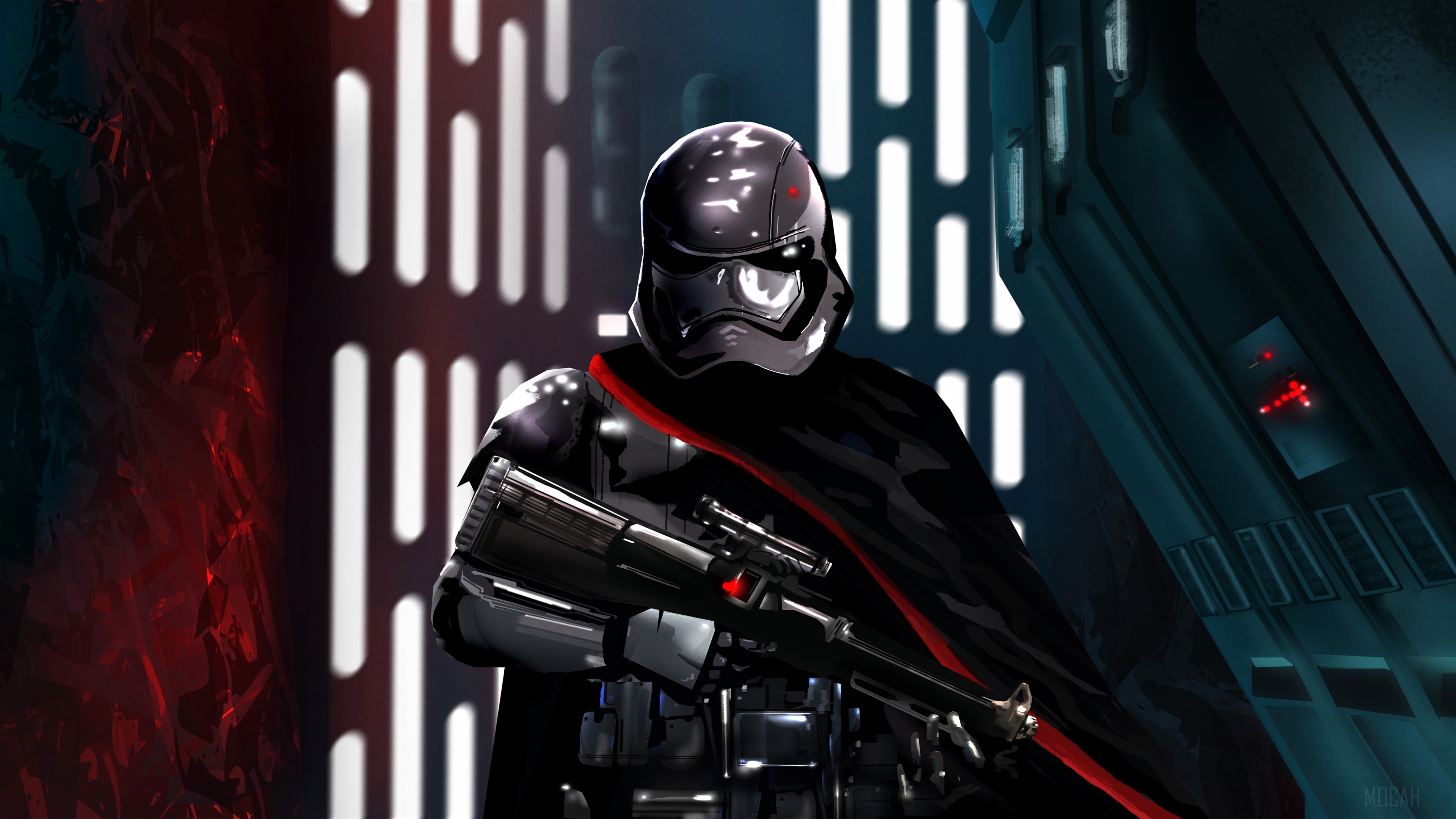 Captain Phasma from Star Wars 4K HD Wallpaper