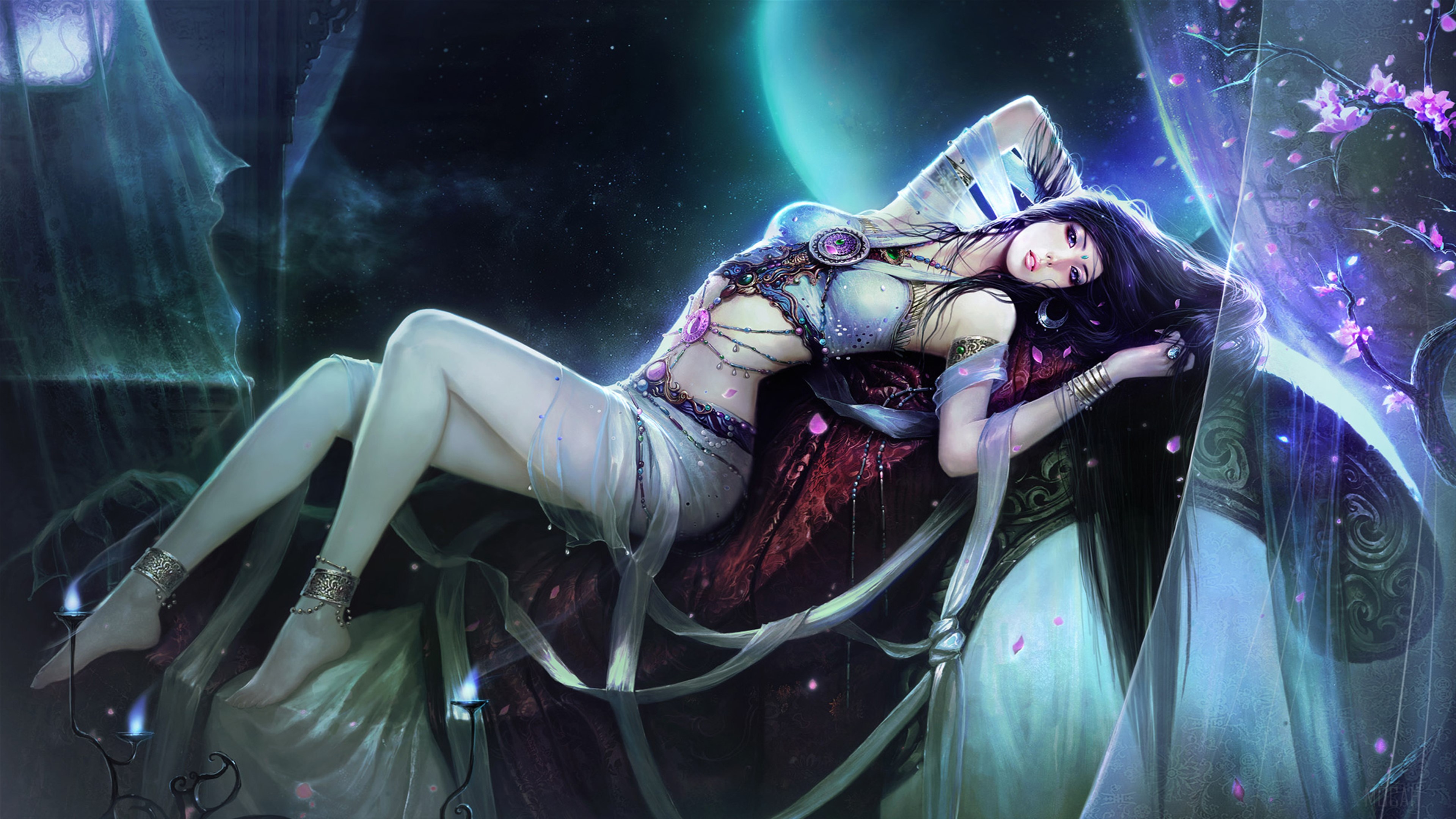 Beautiful Fantasy Girl HD Wallpaper