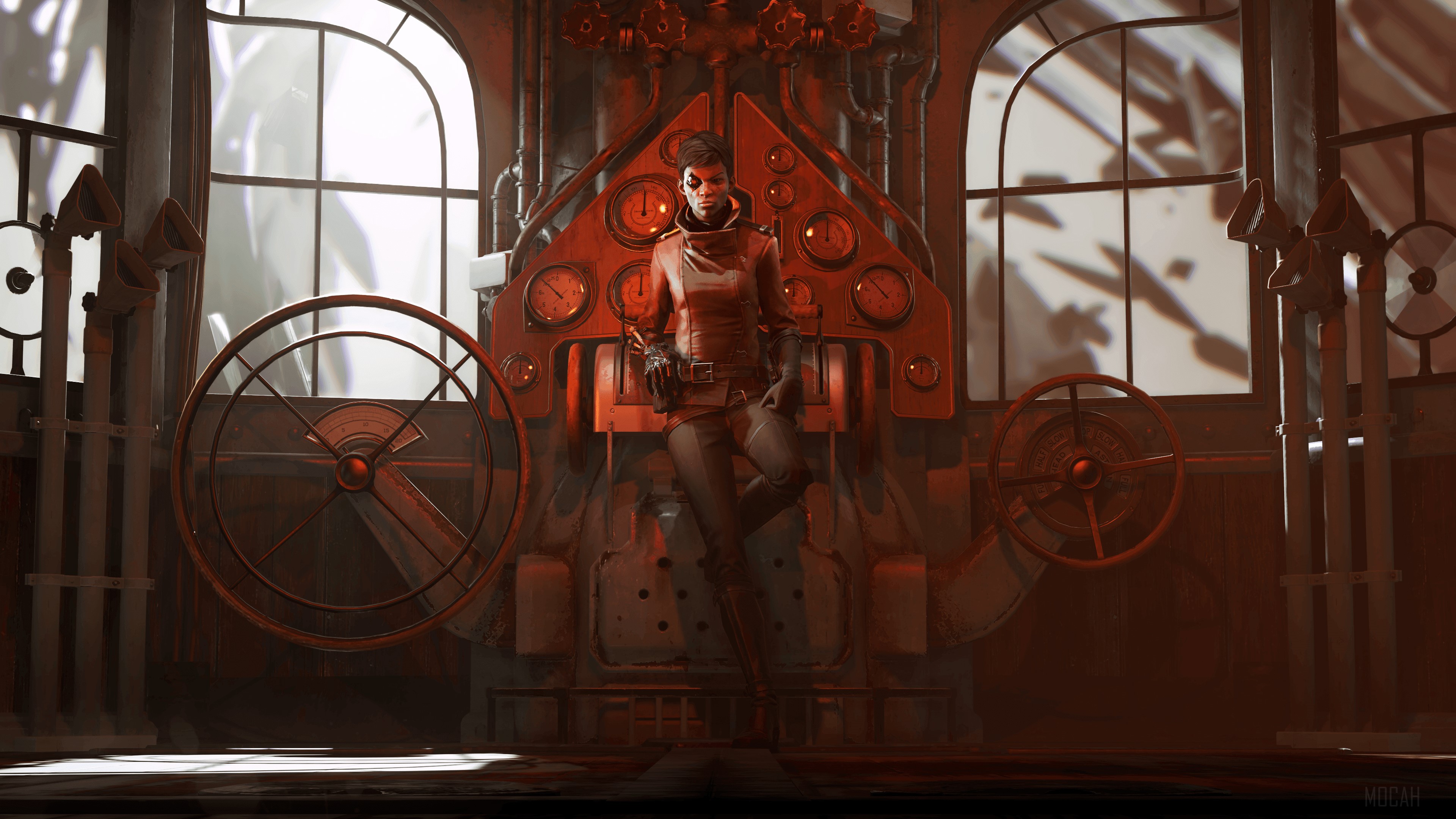 Billie Lurk from Dishonored: Death of the Outsider 4K HD Wallpaper