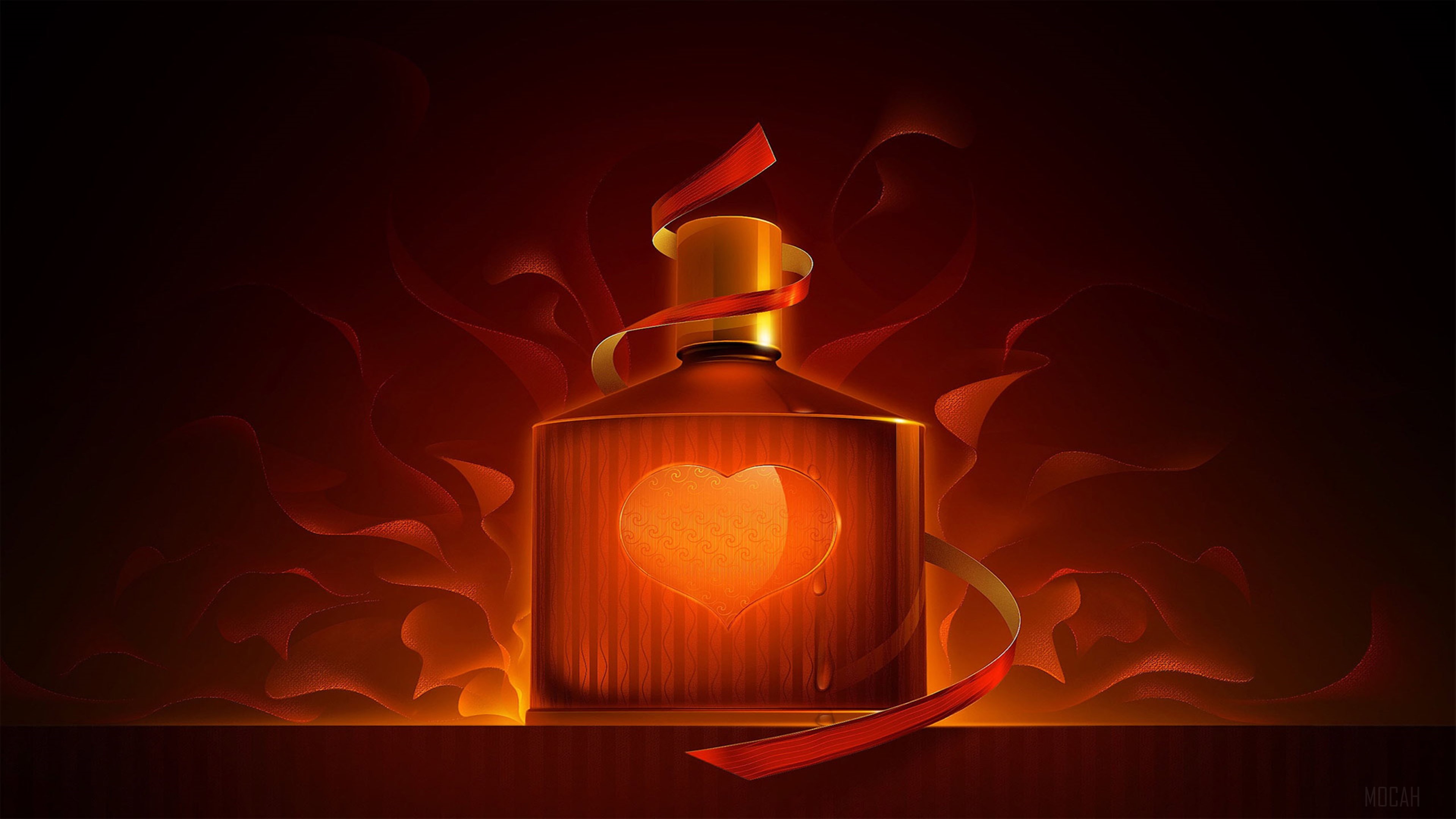 Magic Love Drop HD Wallpaper