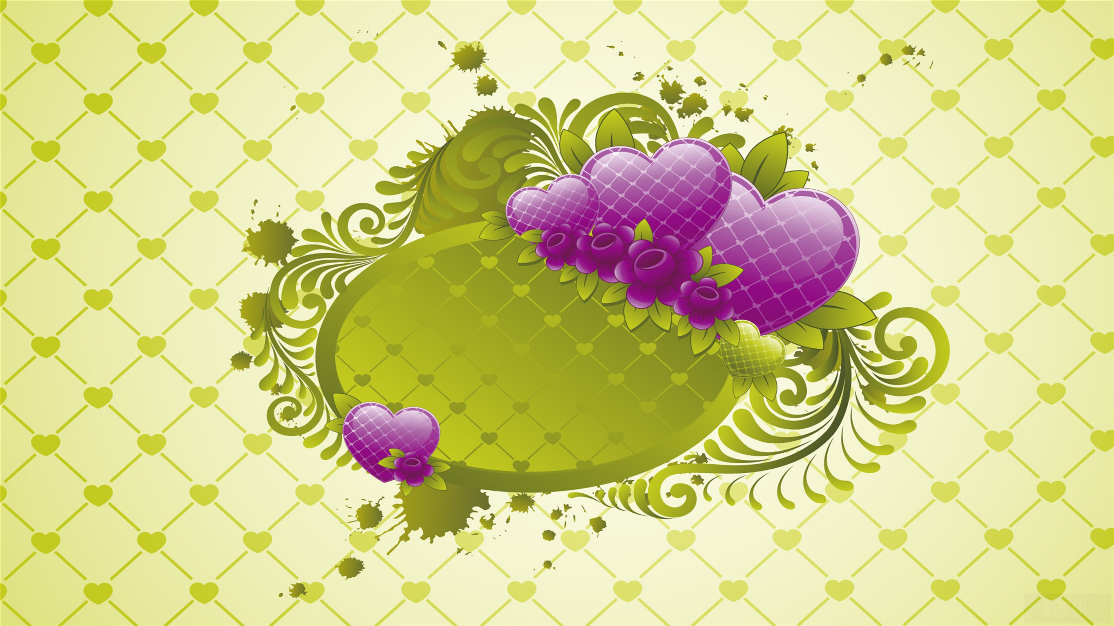 Love Design 4K HD Wallpaper