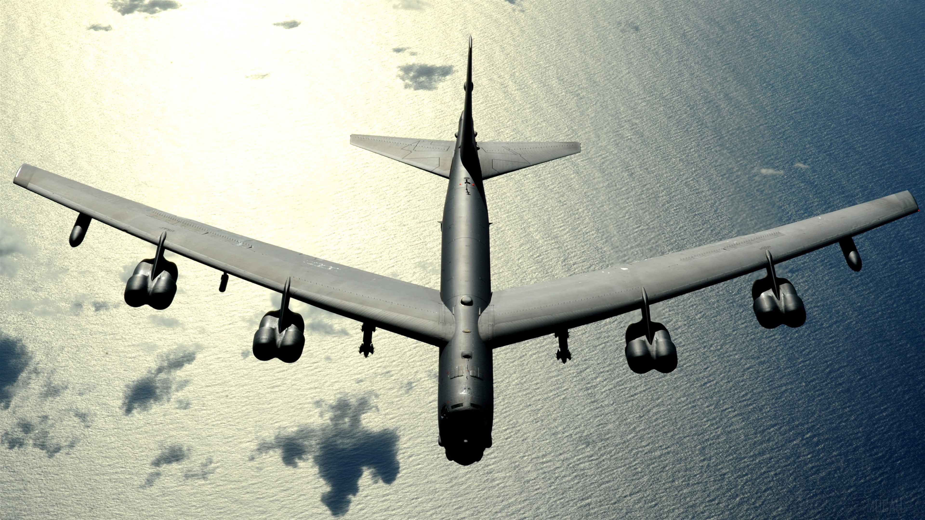 B-52 Stratofortress Bomber 4K HD Wallpaper