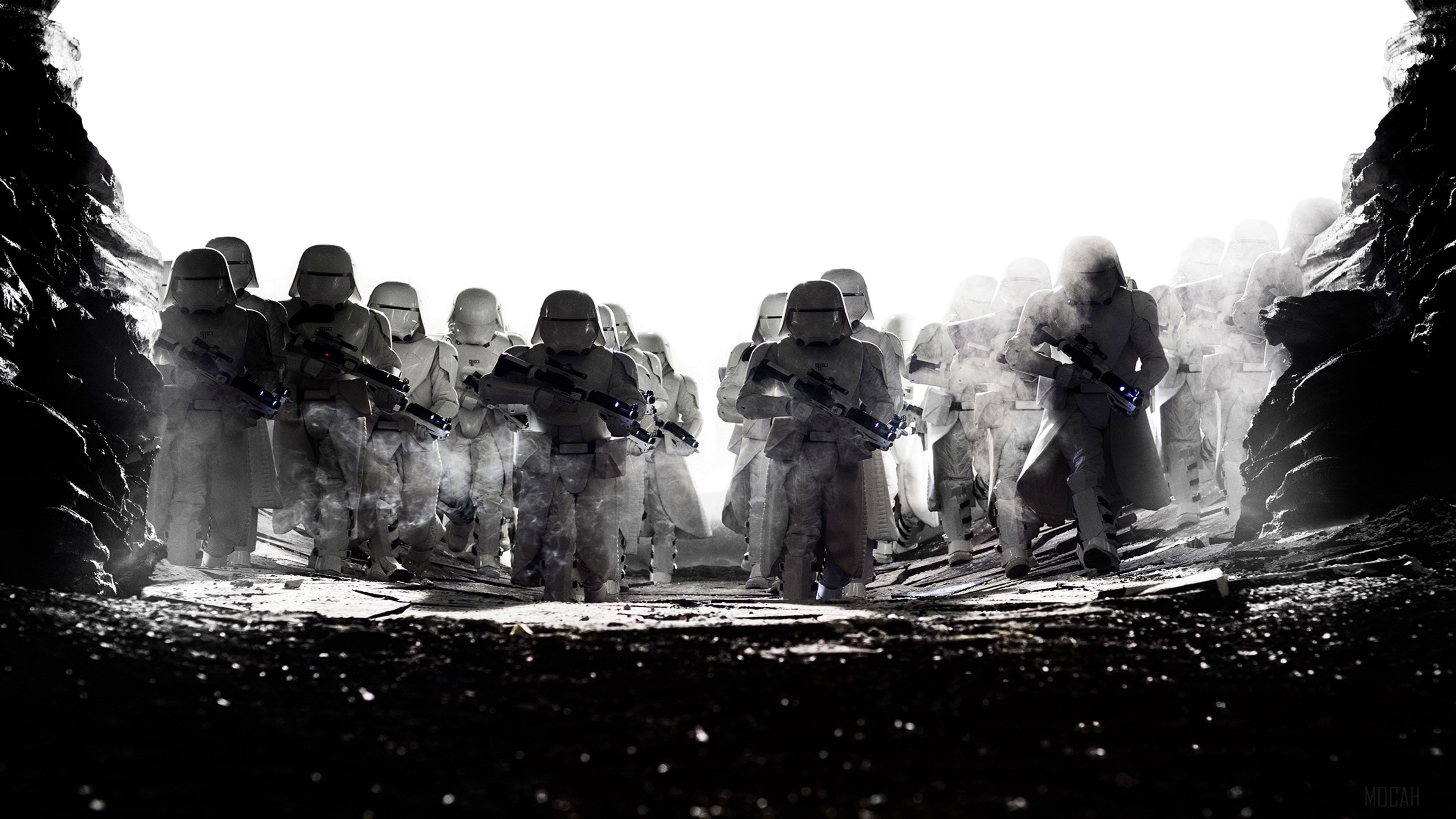 Star Wars The Last Jedi Snowtroopers HD Wallpaper