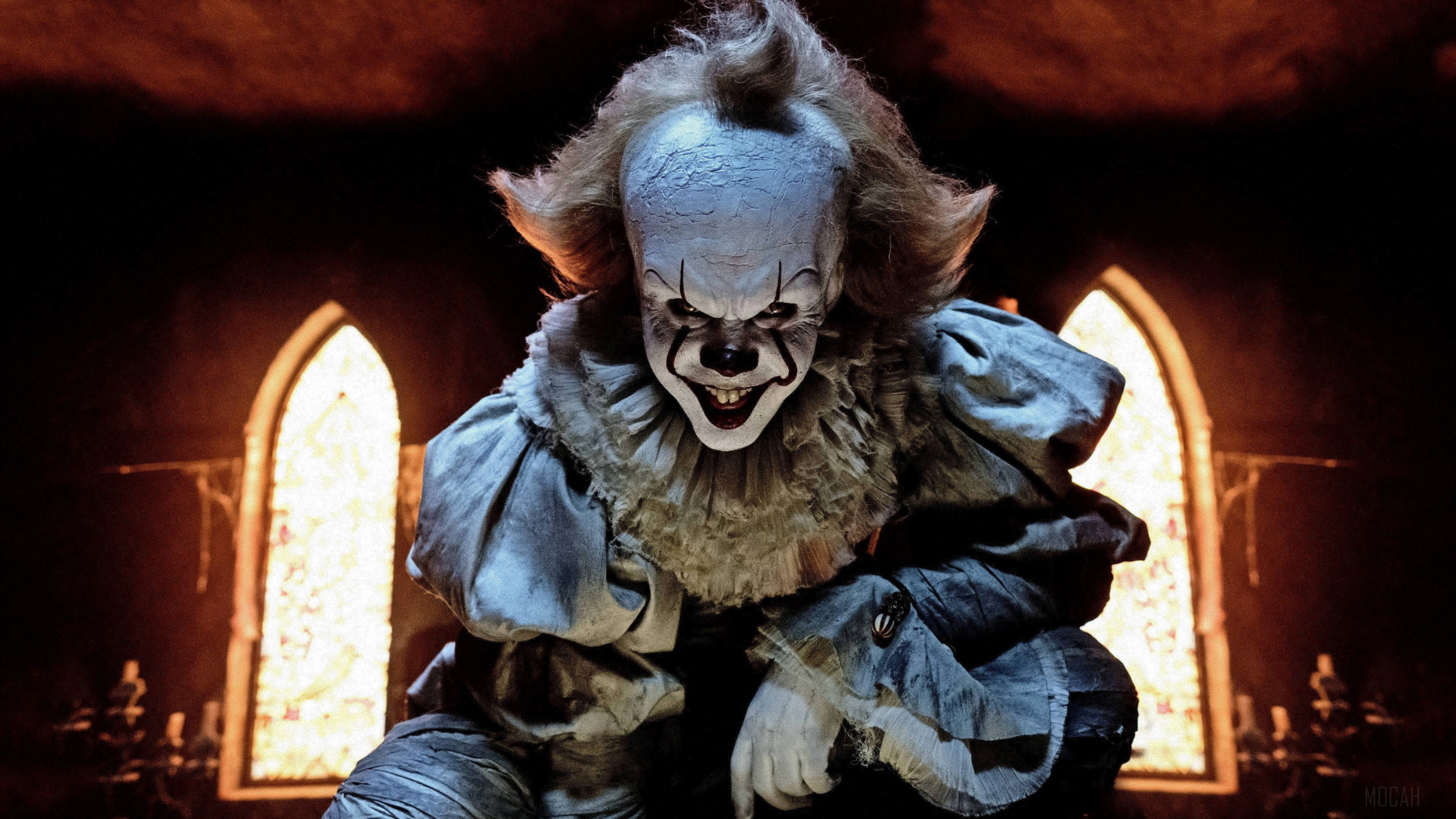 Pennywise The Clown from It 4K HD Wallpaper