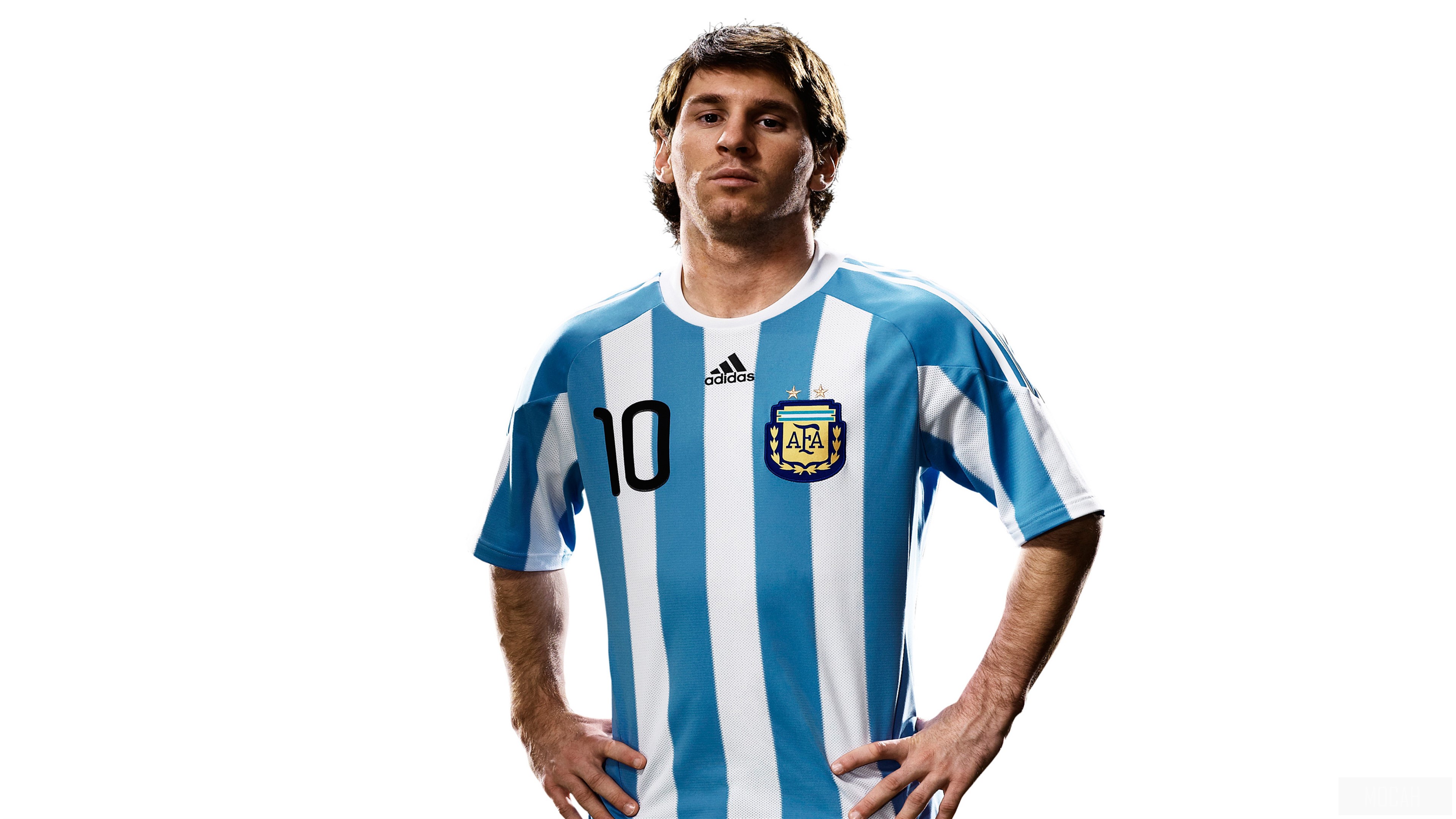Lionel Messi Argentina National Team 4K HD Wallpaper