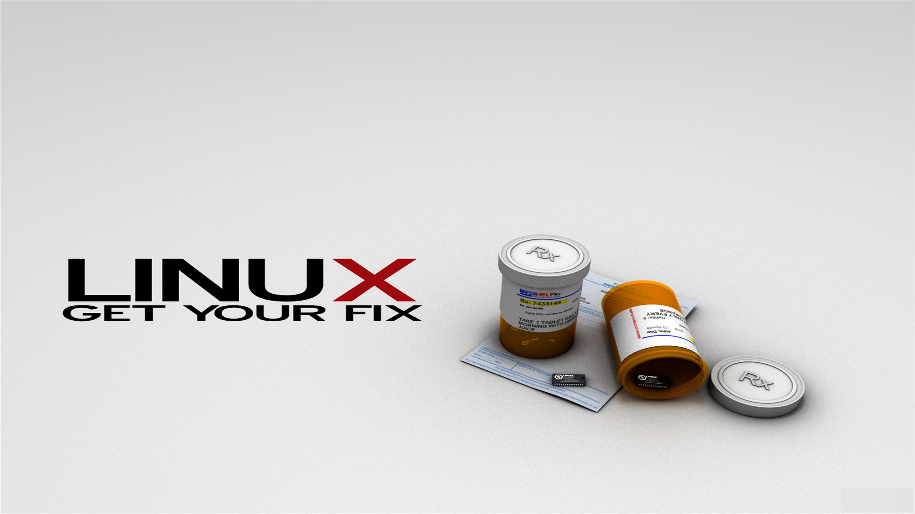 Linux Get Your Fix HD Wallpaper