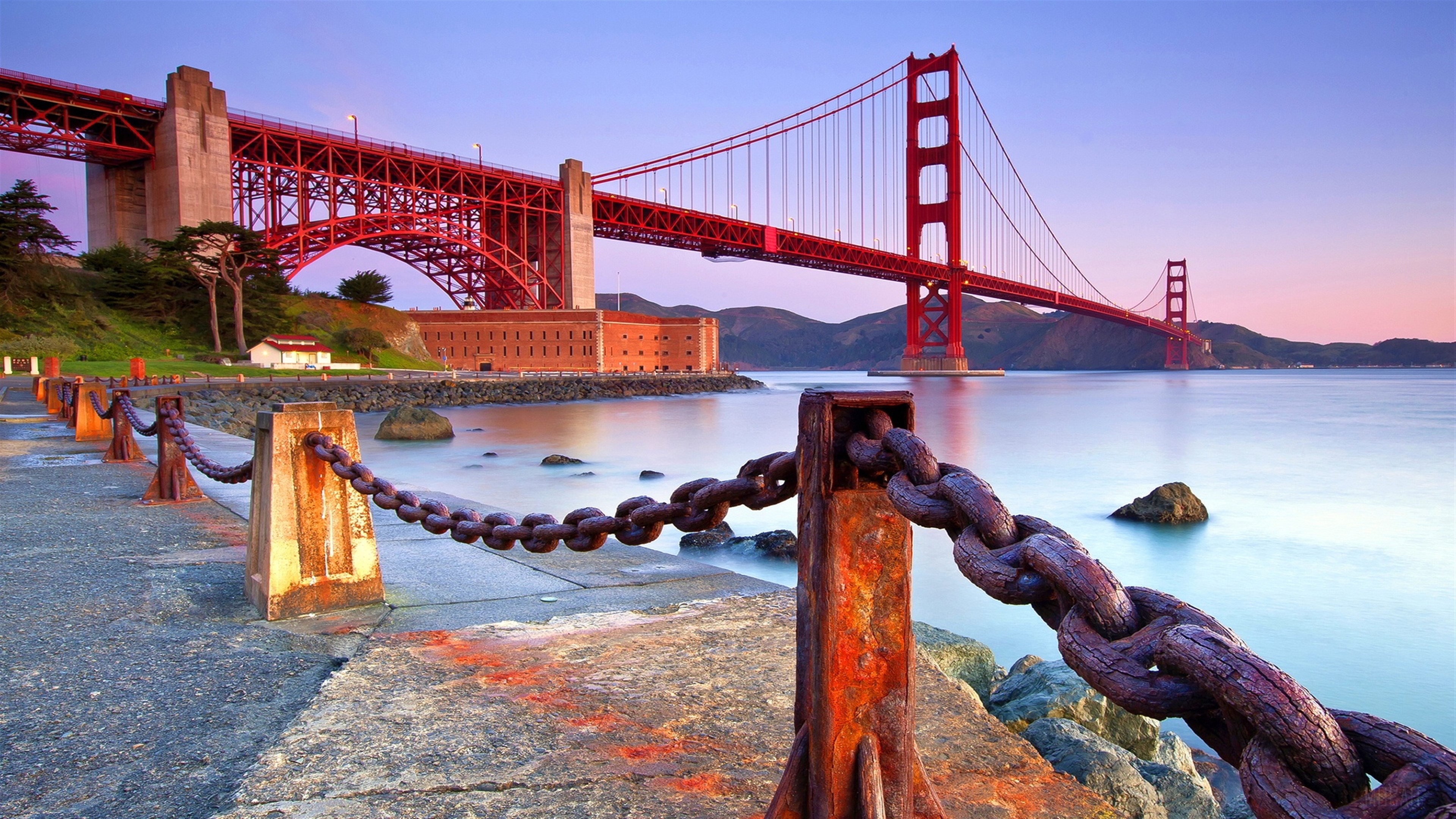 Golden Gate Bridge Coast HD Wallpaper