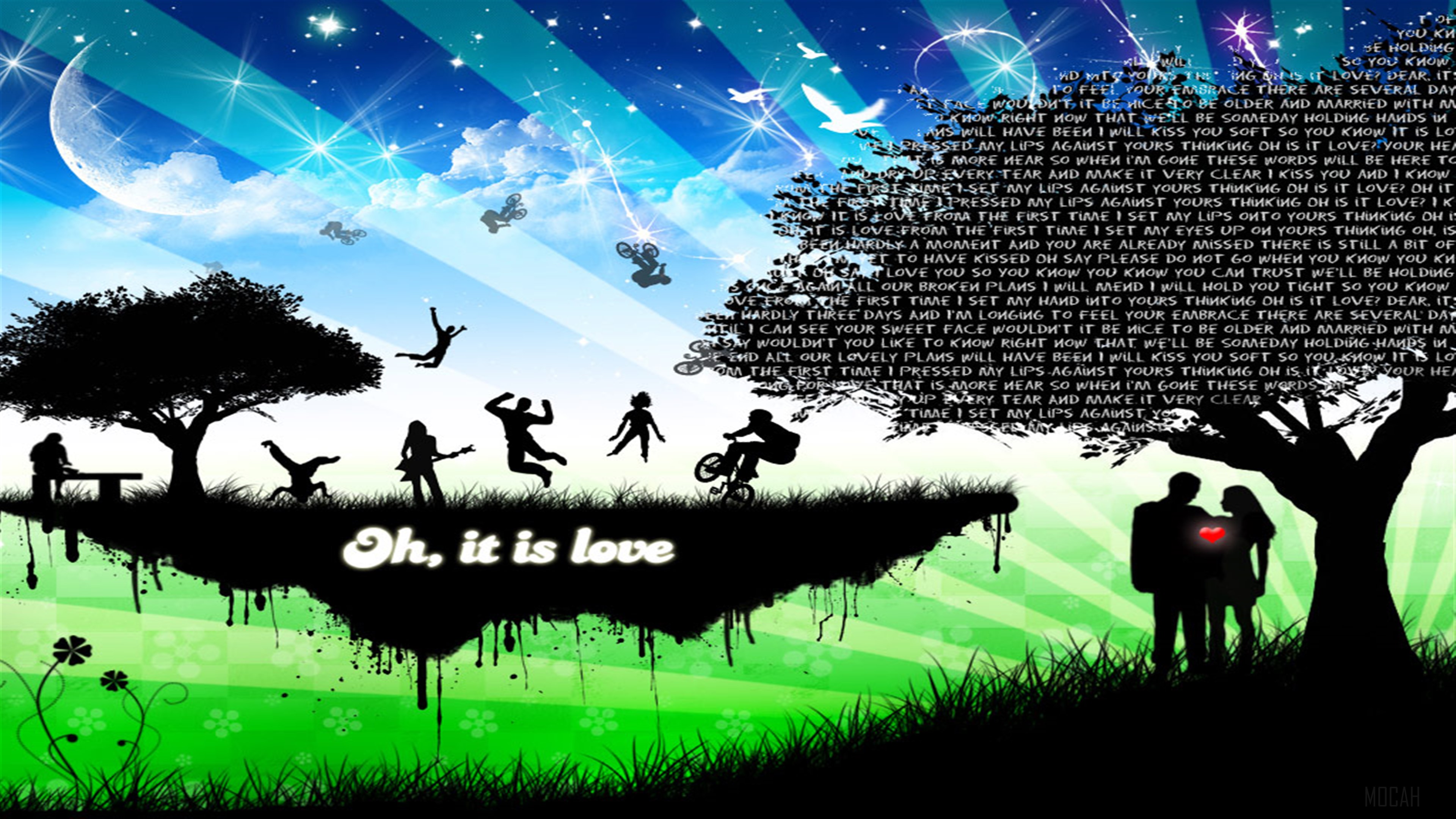 Oh it is love HD Wallpaper